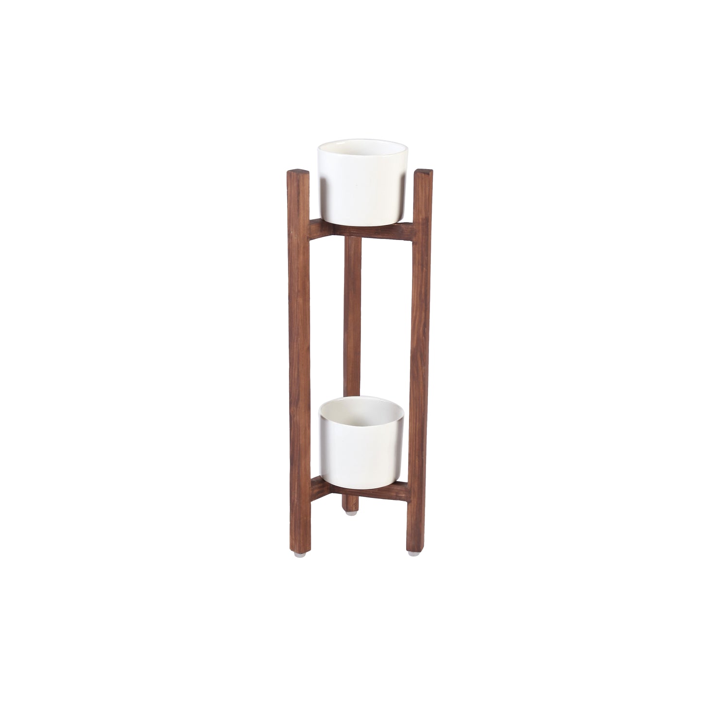 A Tiny Mistake Three Legged Star Planter, Two Tier (One Piece) (Dark Finish)