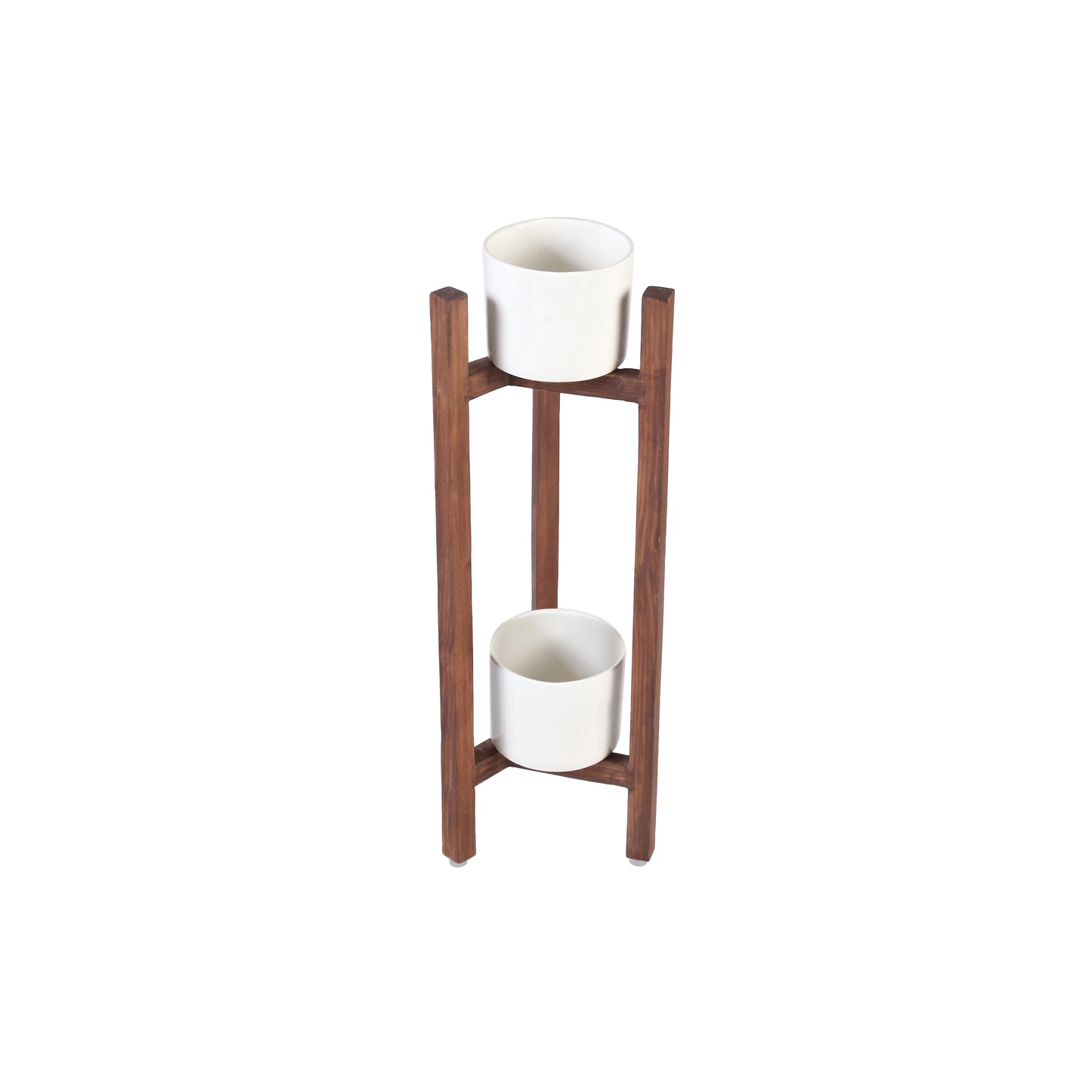 A Tiny Mistake Three Legged Star Planter, Two Tier (One Piece) (Dark Finish)