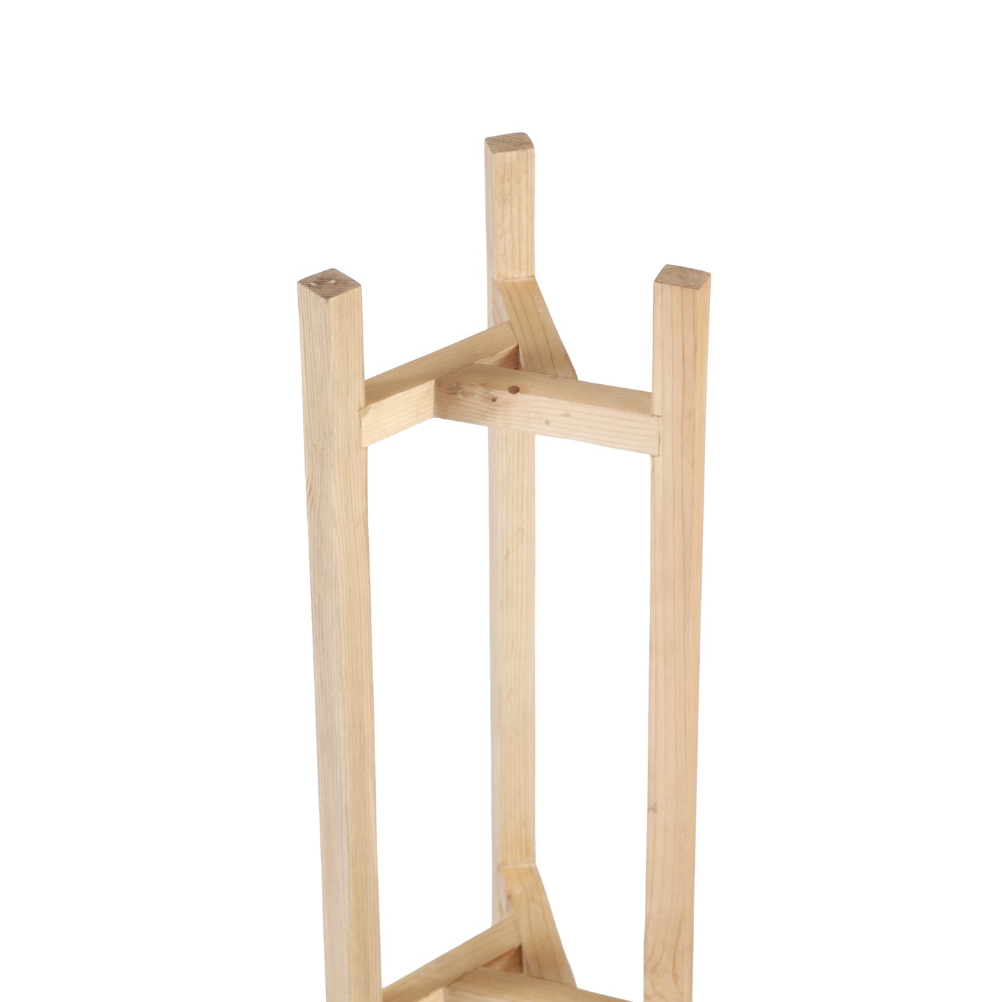 A Tiny Mistake Three Legged Star Planter, Two Tier (One Piece) (Natural Finish)