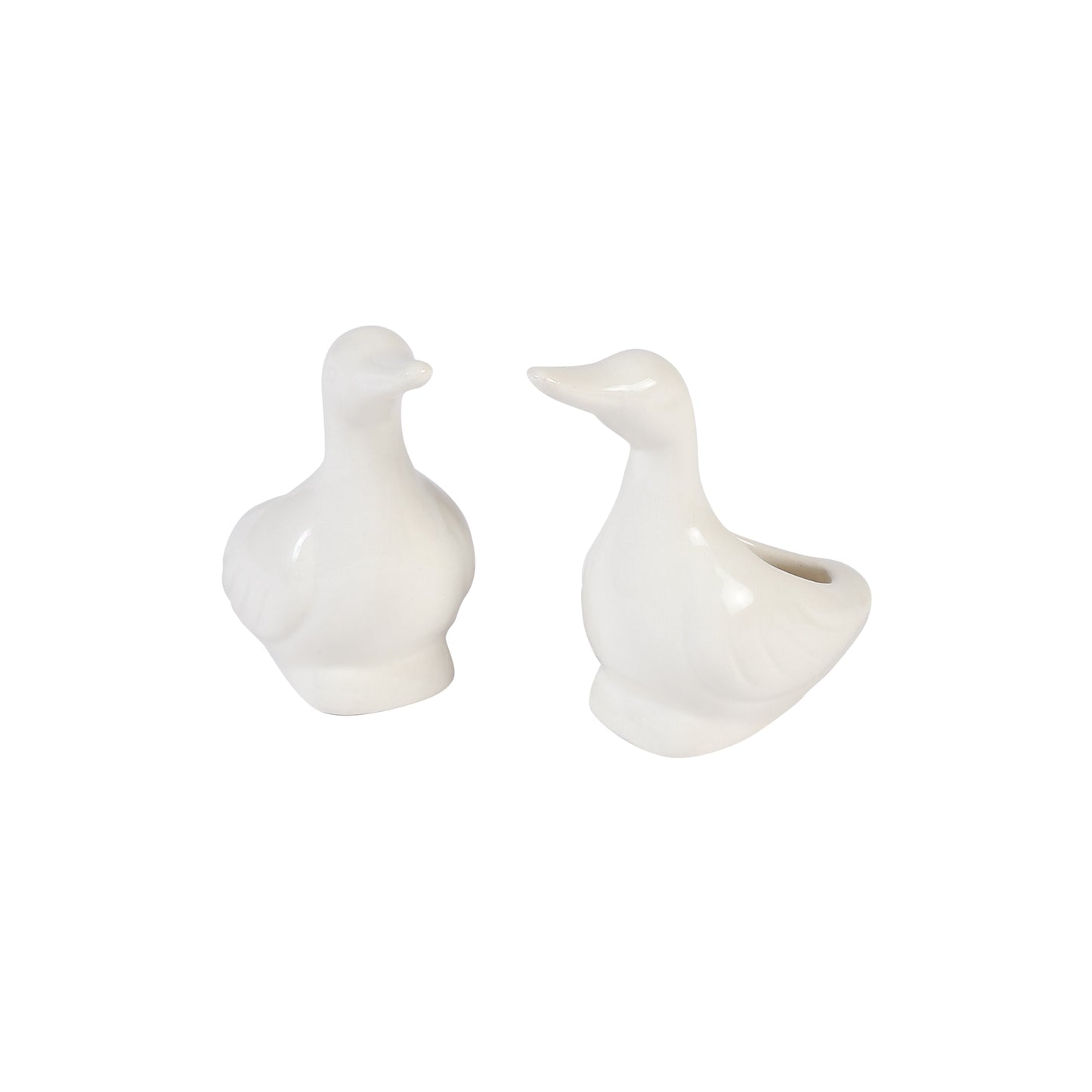 A Tiny Mistake Small Swan Ceramic Planter (Set of Two)