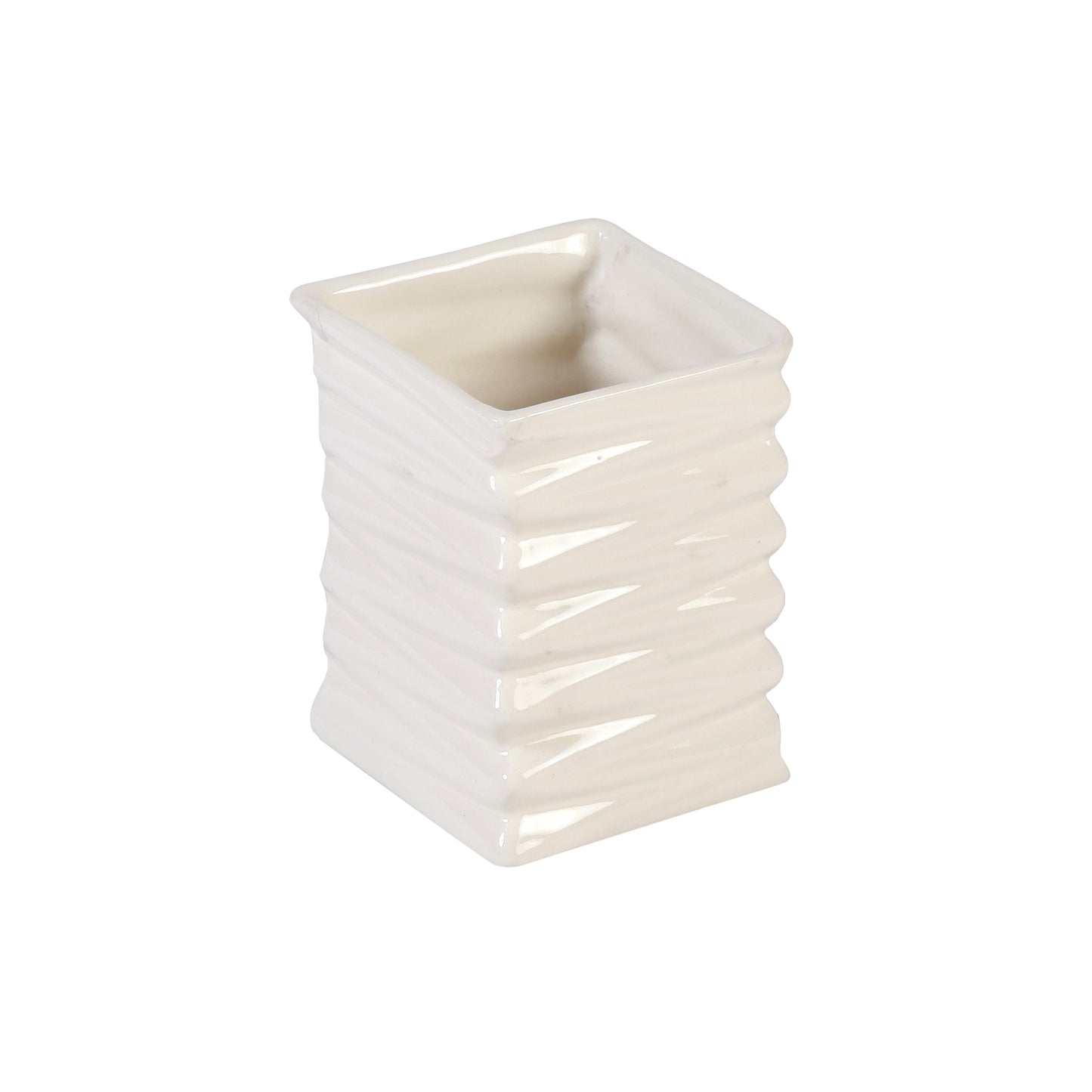 A Tiny Mistake Chevron Ceramic Planter (One Piece)