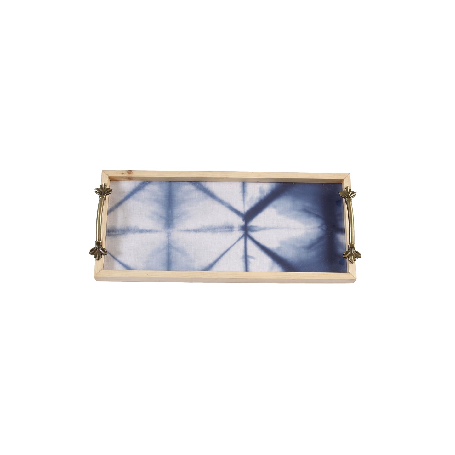 A Tiny Mistake Patang Pine Tray with Handle Serving Pine Wood Tray