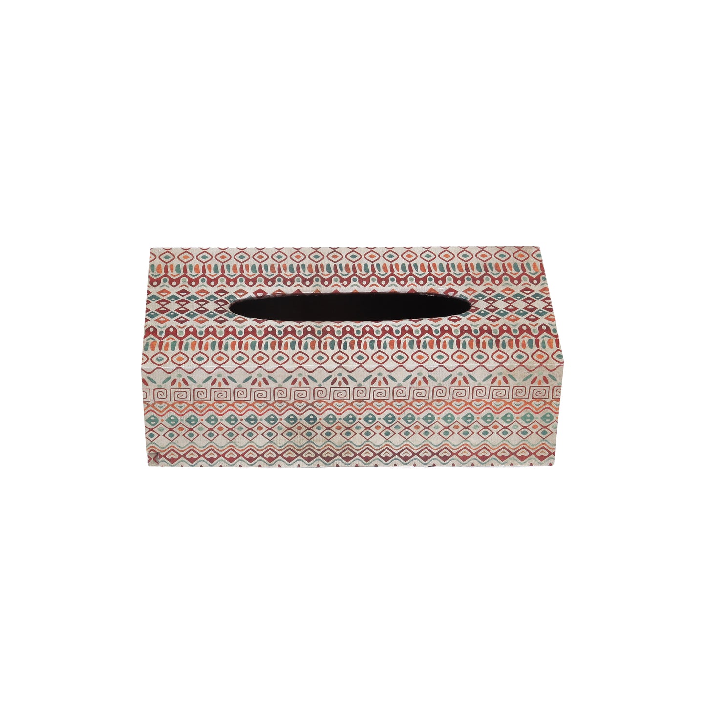 A Tiny Mistake Aztec Rectangle Tissue Box, 26 x 13 x 8 cm