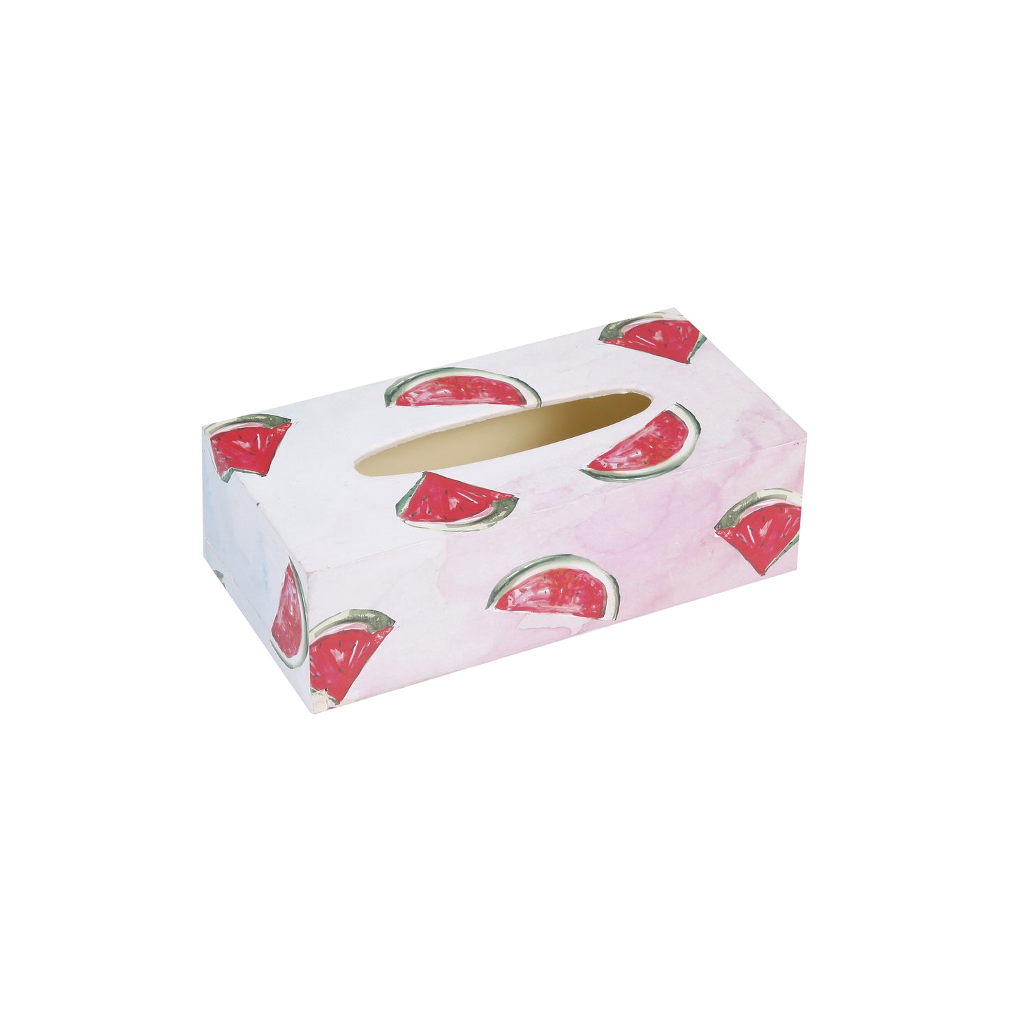 A Tiny Mistake Watermelon Rectangle Tissue Box, 26 x 13 x 8 cm