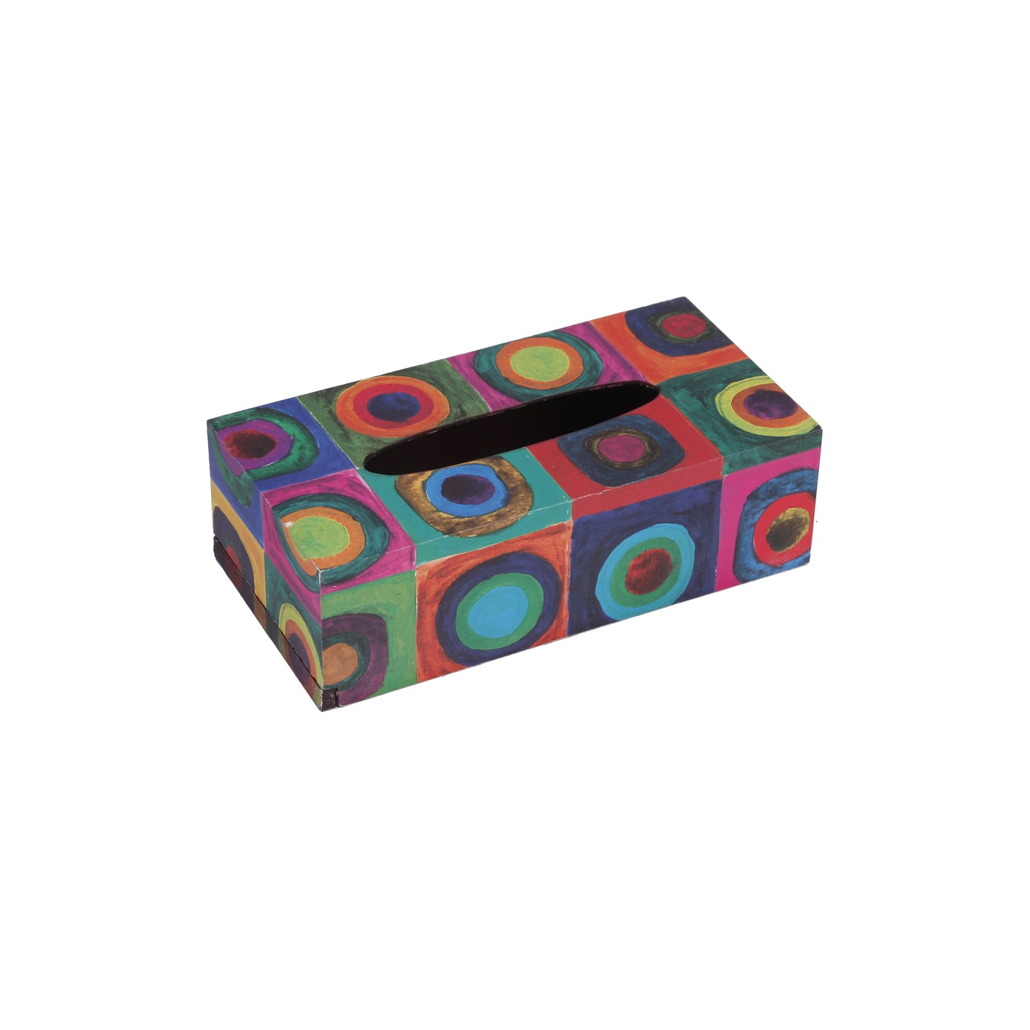 A Tiny Mistake Modern Art Rectangle Tissue Box, 26 x 13 x 8 cm