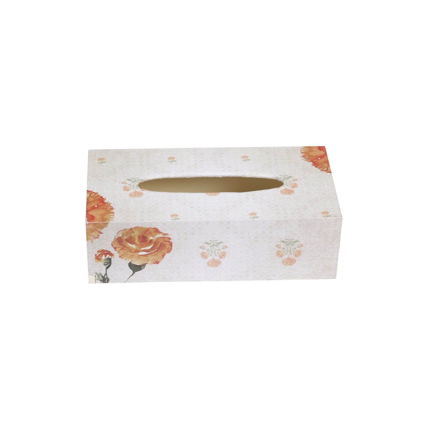 A Tiny Mistake Marigold Rectangle Tissue Box, 26 x 13 x 8 cm