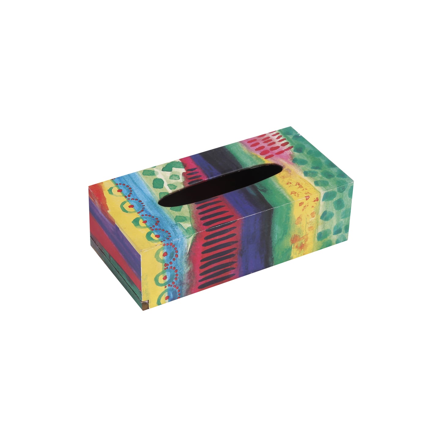 A Tiny Mistake Abstract Lines Rectangle Tissue Box, 26 x 13 x 8 cm