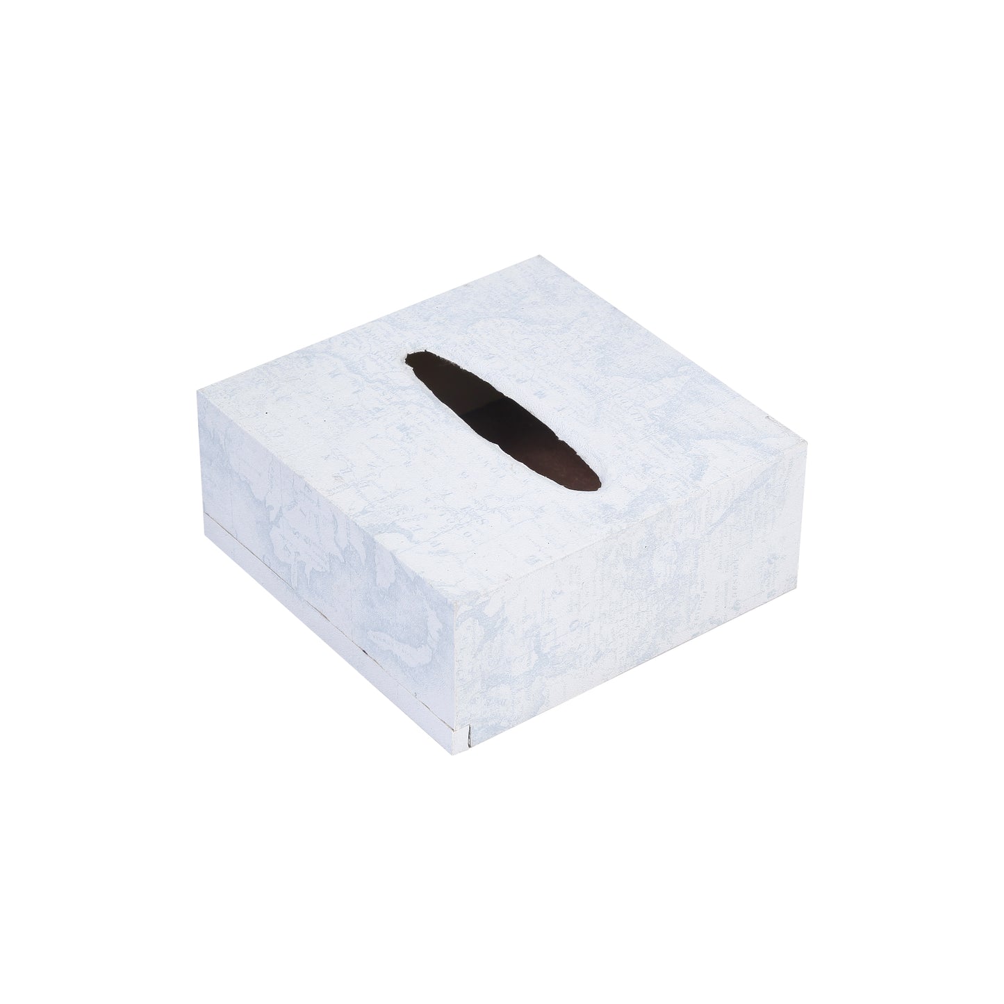 A Tiny Mistake Explorers Edition Square Tissue Box, 18 x 18 x 7.5 cm