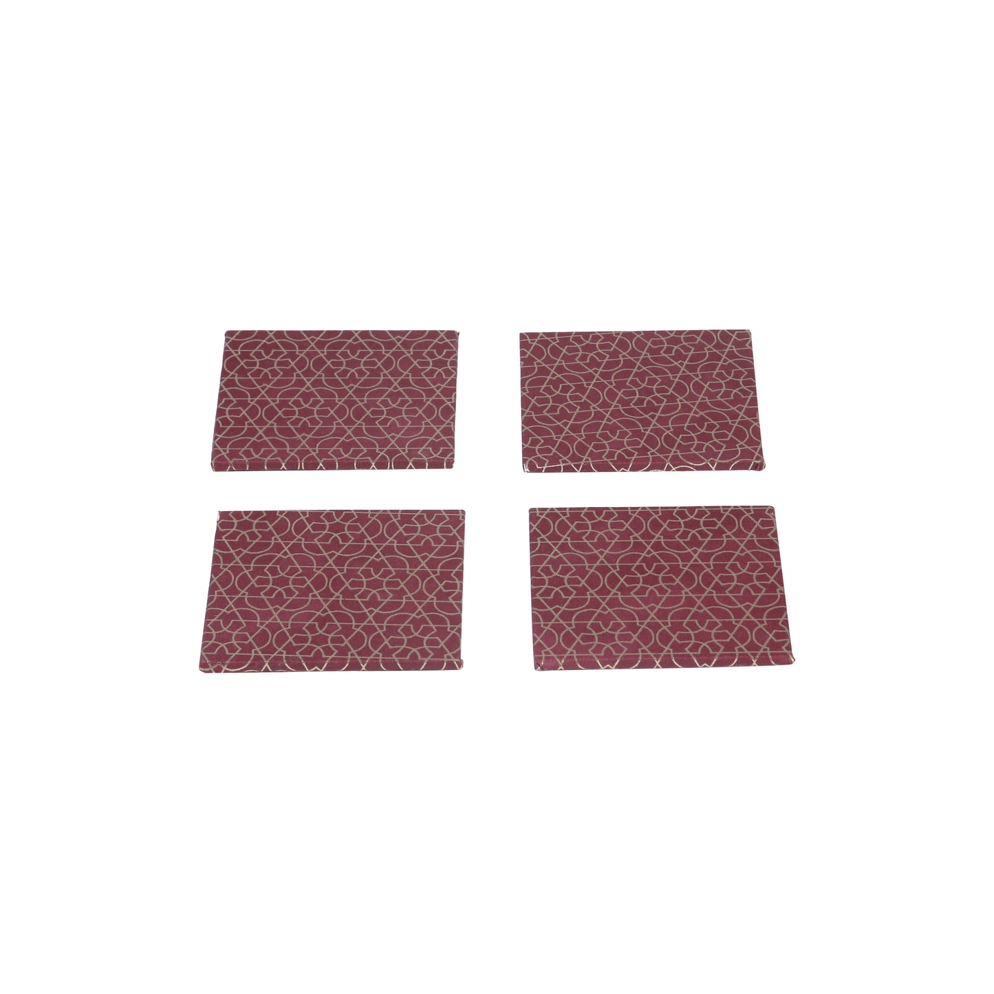 A Tiny Mistake Geometric Geru Set of 4 Coasters
