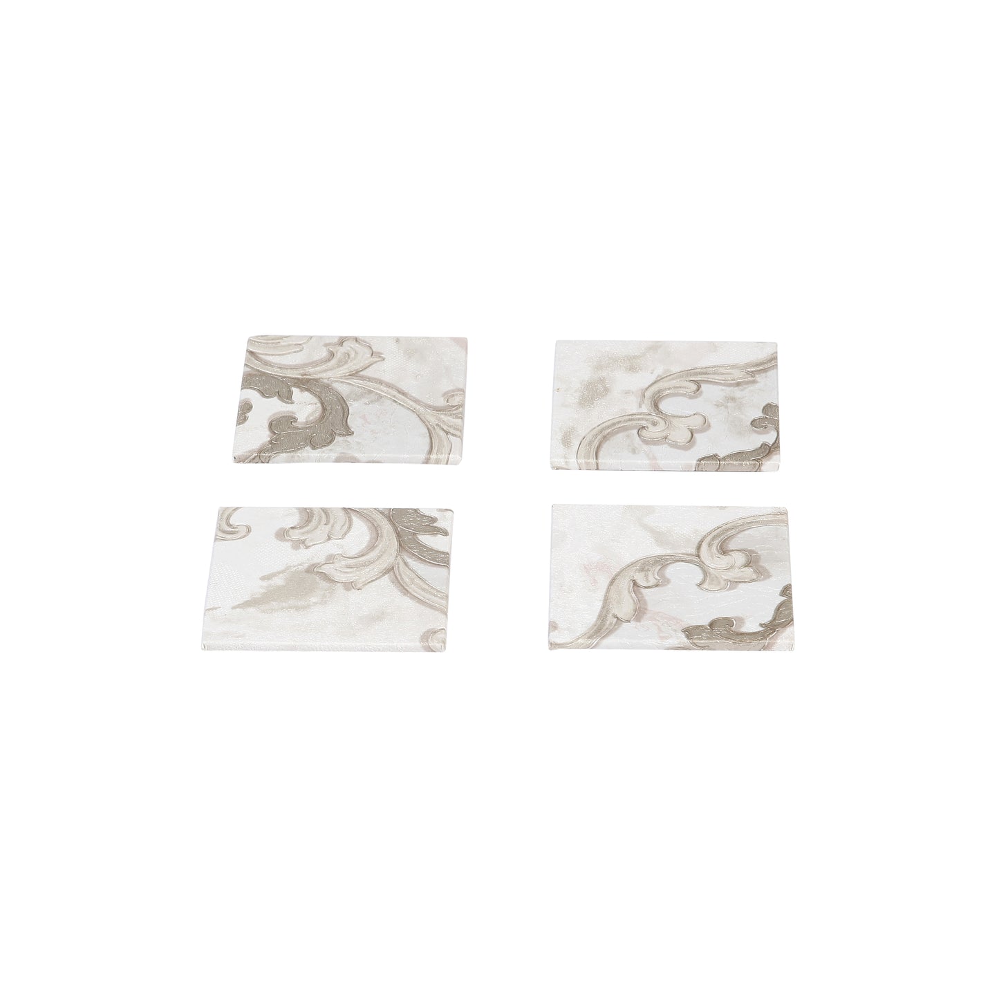 A Tiny Mistake Royal Marble Motifs Set of 4 Coasters