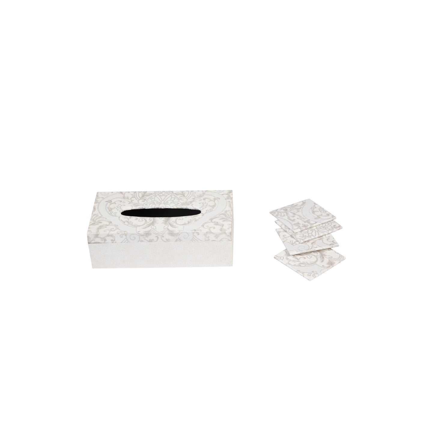 A Tiny Mistake Chantilly Rectangle Tissue Box, 26 x 13 x 8 cm