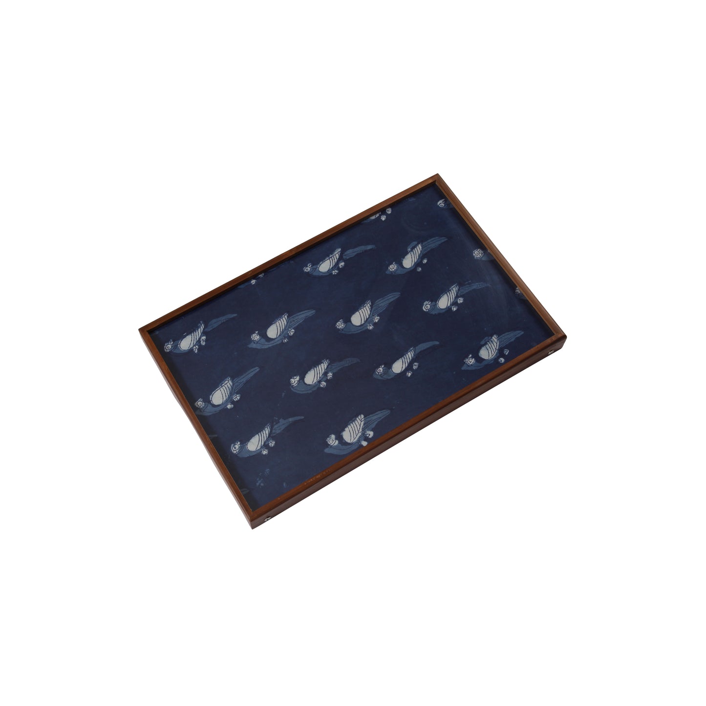 A Tiny Mistake Indigo Bird Butler Tray, Laptop Desk