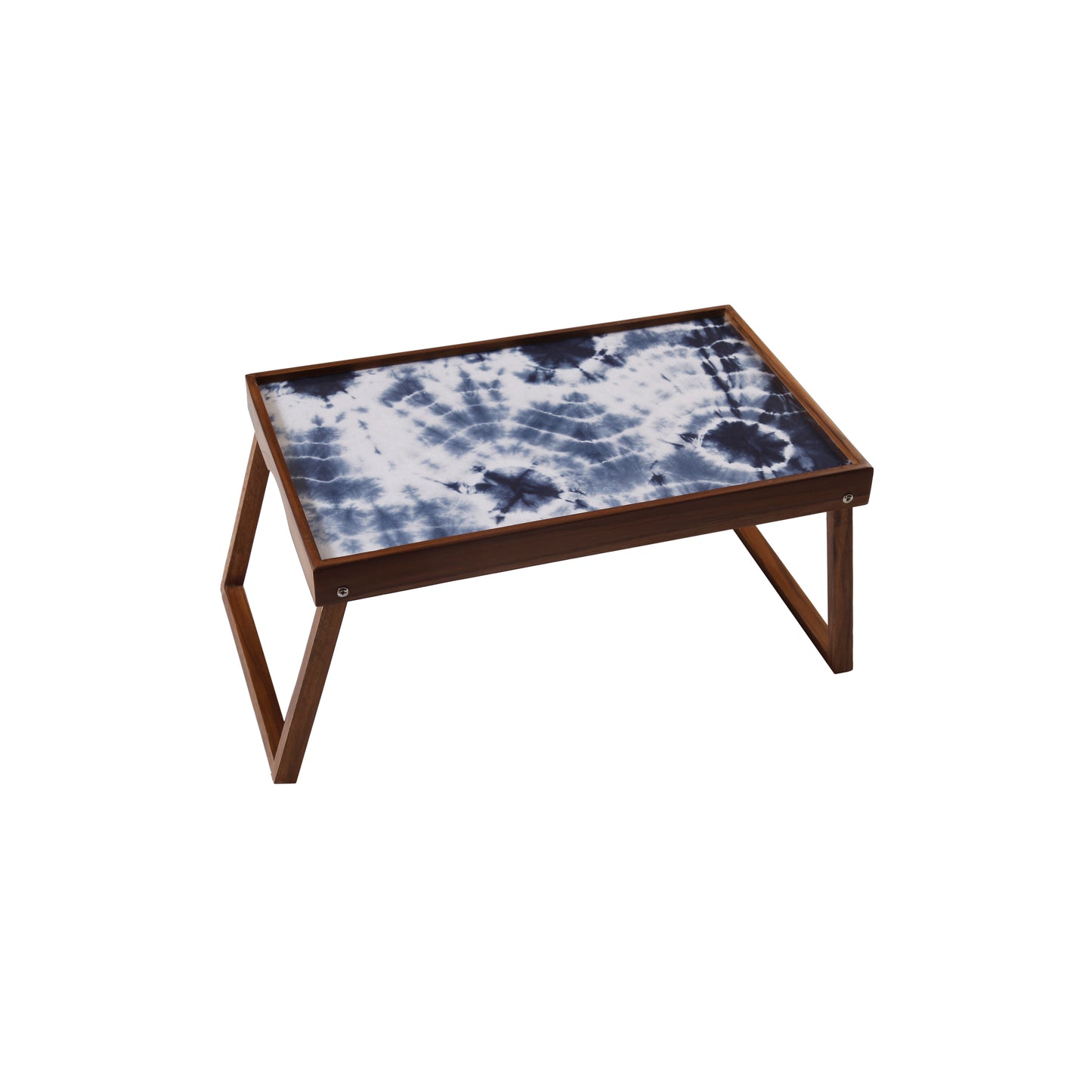 A Tiny Mistake Shibori Butler Tray, Laptop Desk, Breakfast Table