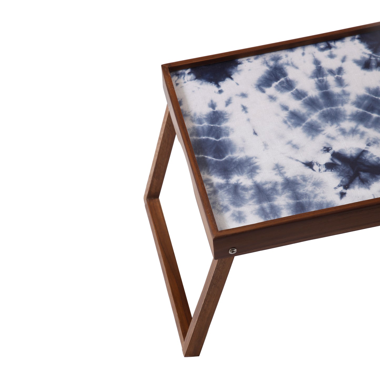 A Tiny Mistake Shibori Butler Tray, Laptop Desk, Breakfast Table