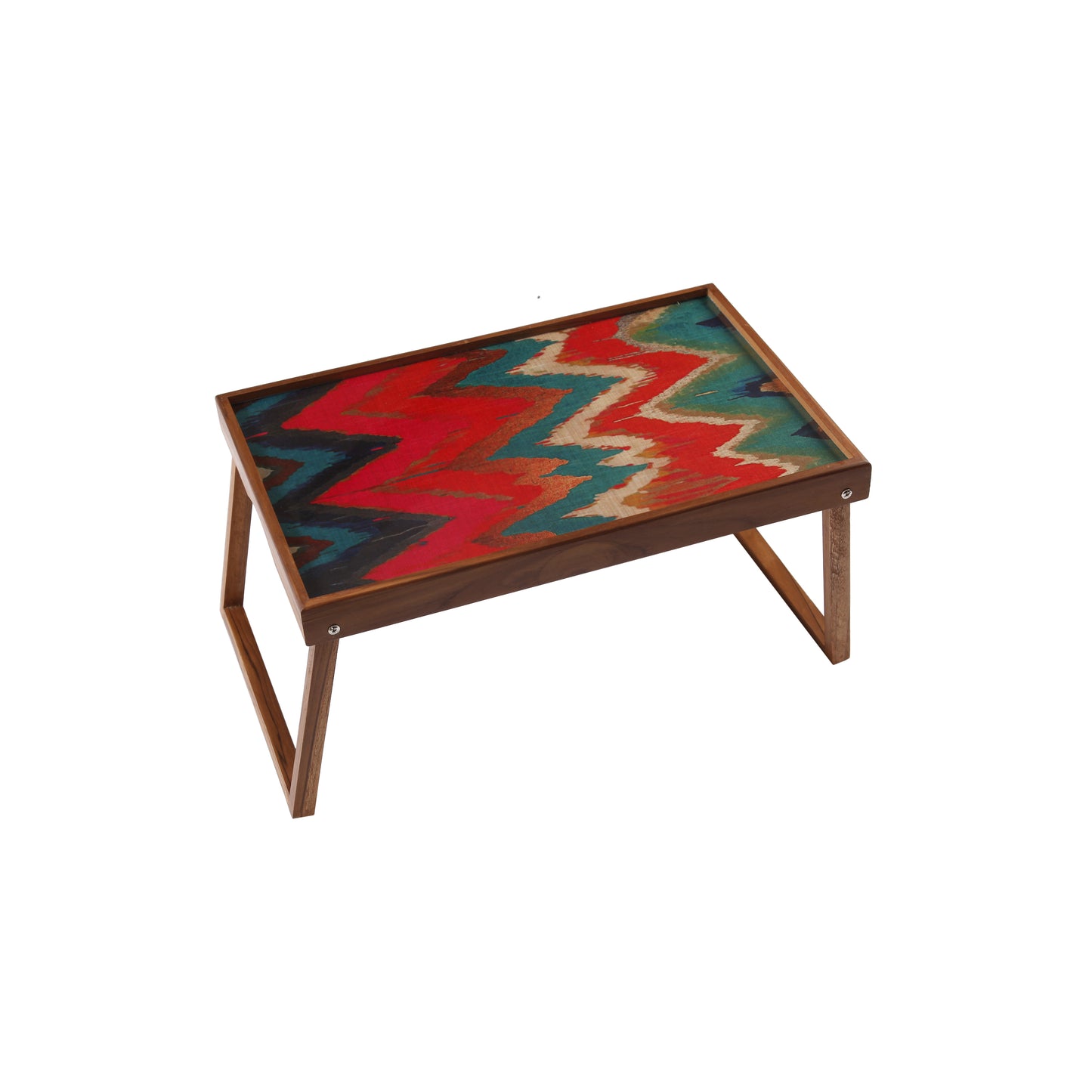 A Tiny Mistake Ikat Print Butler Tray, Laptop Desk, Breakfast Table