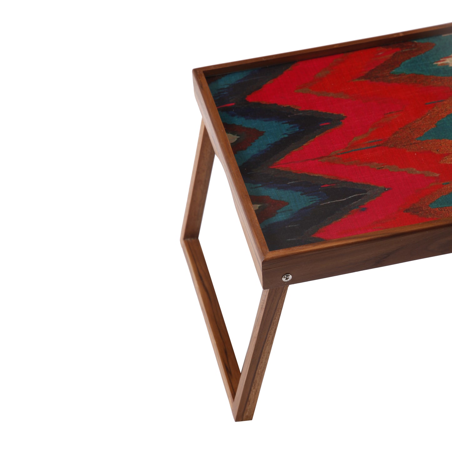 A Tiny Mistake Ikat Print Butler Tray, Laptop Desk, Breakfast Table