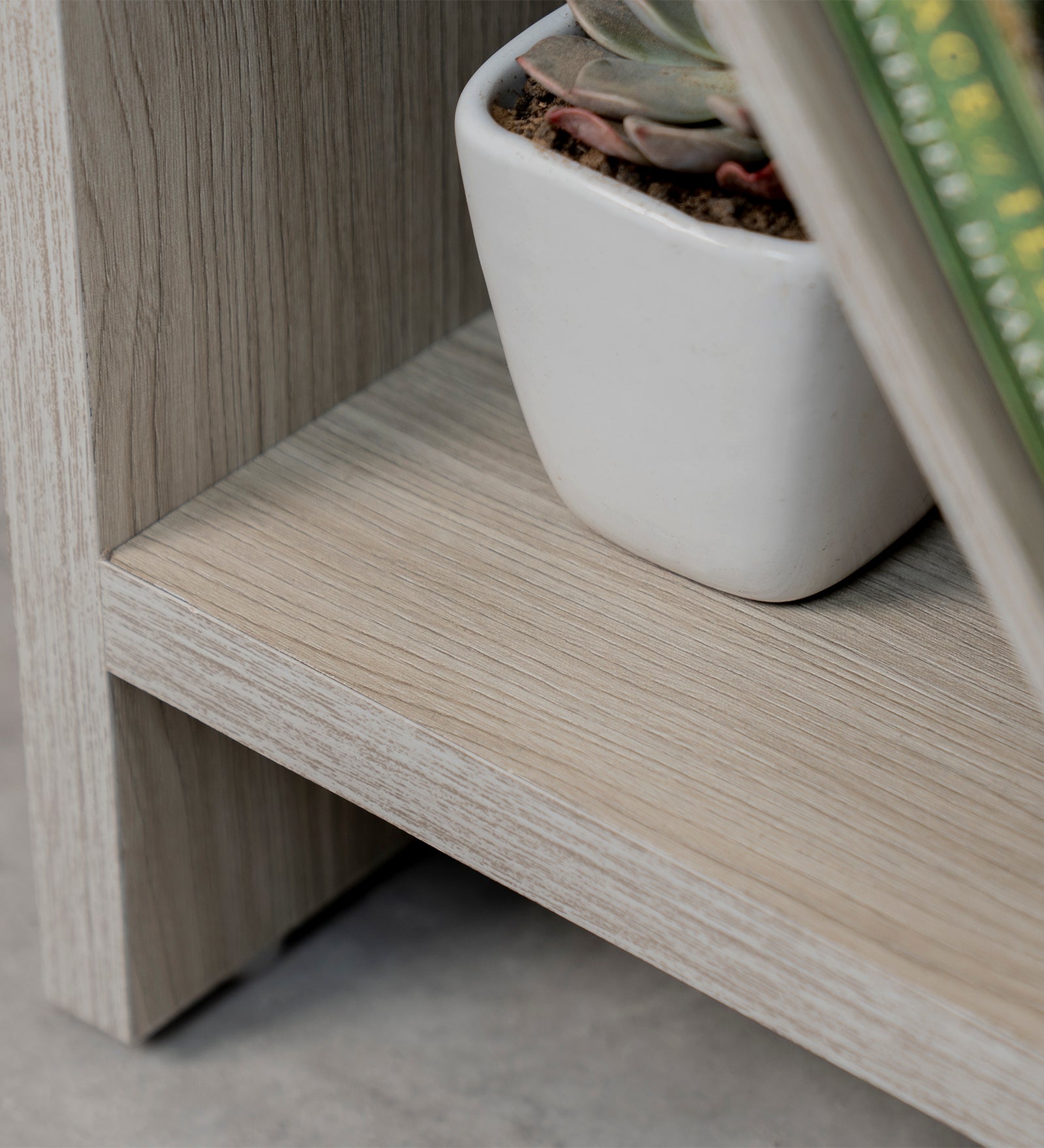 Bevel - Side Table, Small Storage and Decor, End Table, Living and Bedroom Decor, Wooden Table