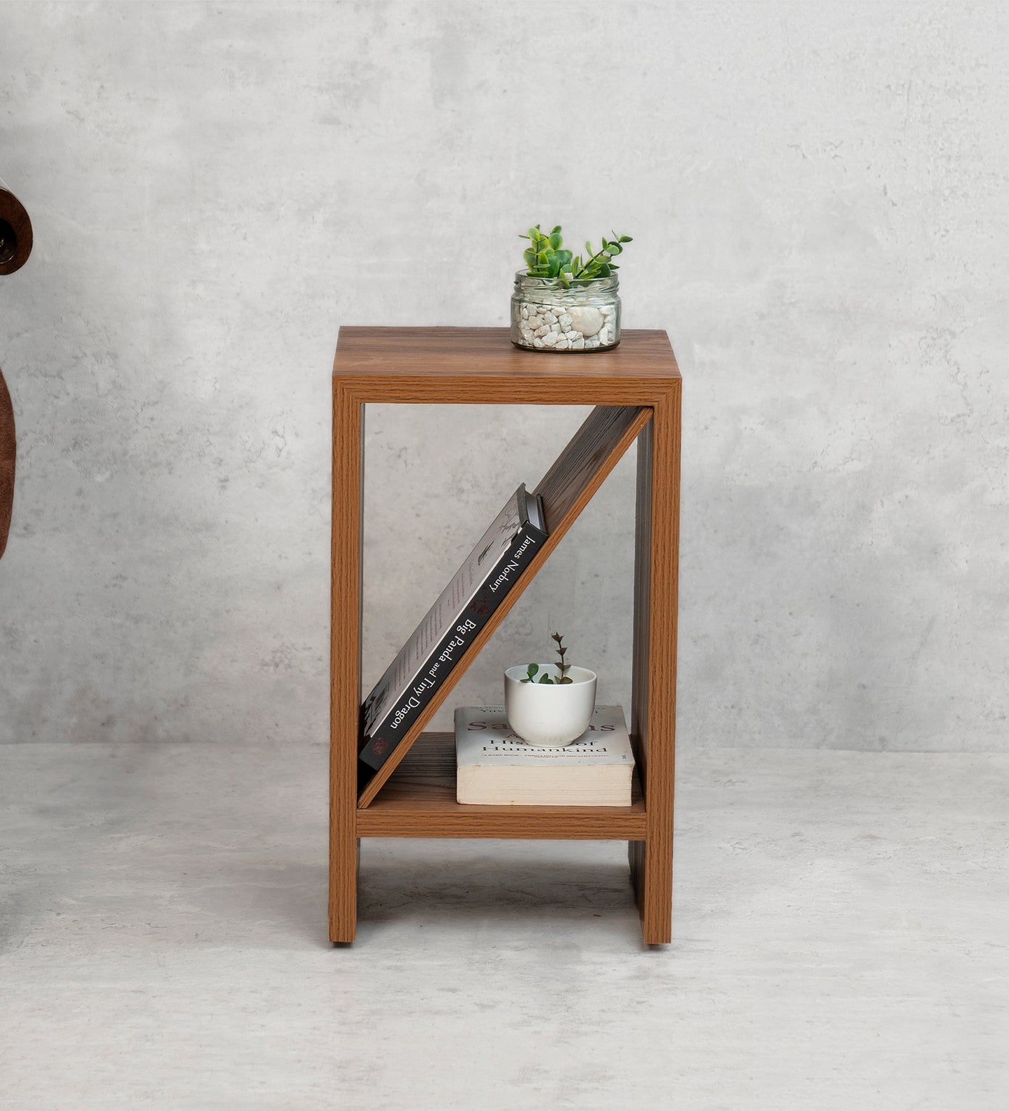 Bevel - Side Table, Small Storage and Decor, End Table, Living and Bedroom Decor, Wooden Table