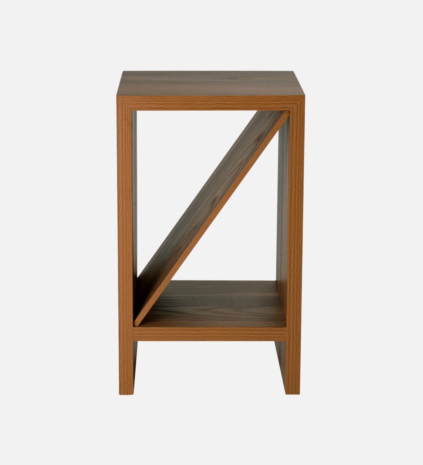 Bevel - Side Table, Small Storage and Decor, End Table, Living and Bedroom Decor, Wooden Table