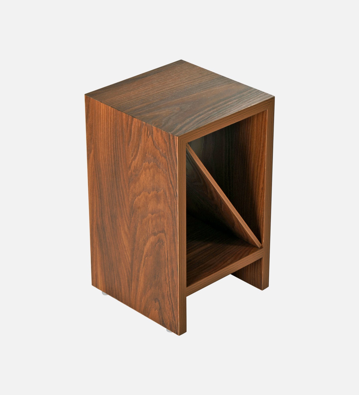 Bevel - Side Table, Small Storage and Decor, End Table, Living and Bedroom Decor, Wooden Table
