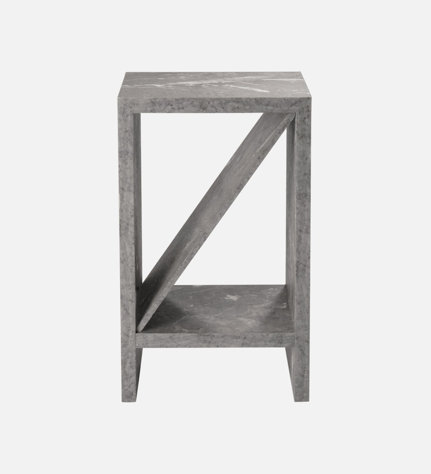 Bevel - Side Table, Small Storage and Decor, End Table, Living and Bedroom Decor, Wooden Table