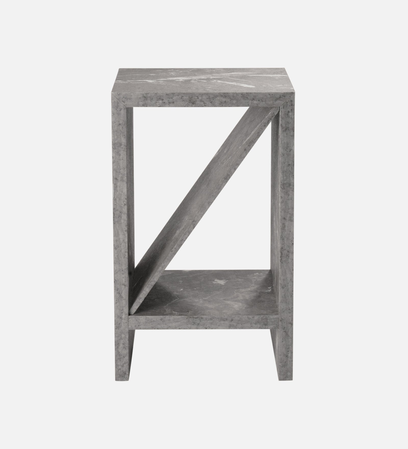 Bevel - Side Table, Small Storage and Decor, End Table, Living and Bedroom Decor, Wooden Table