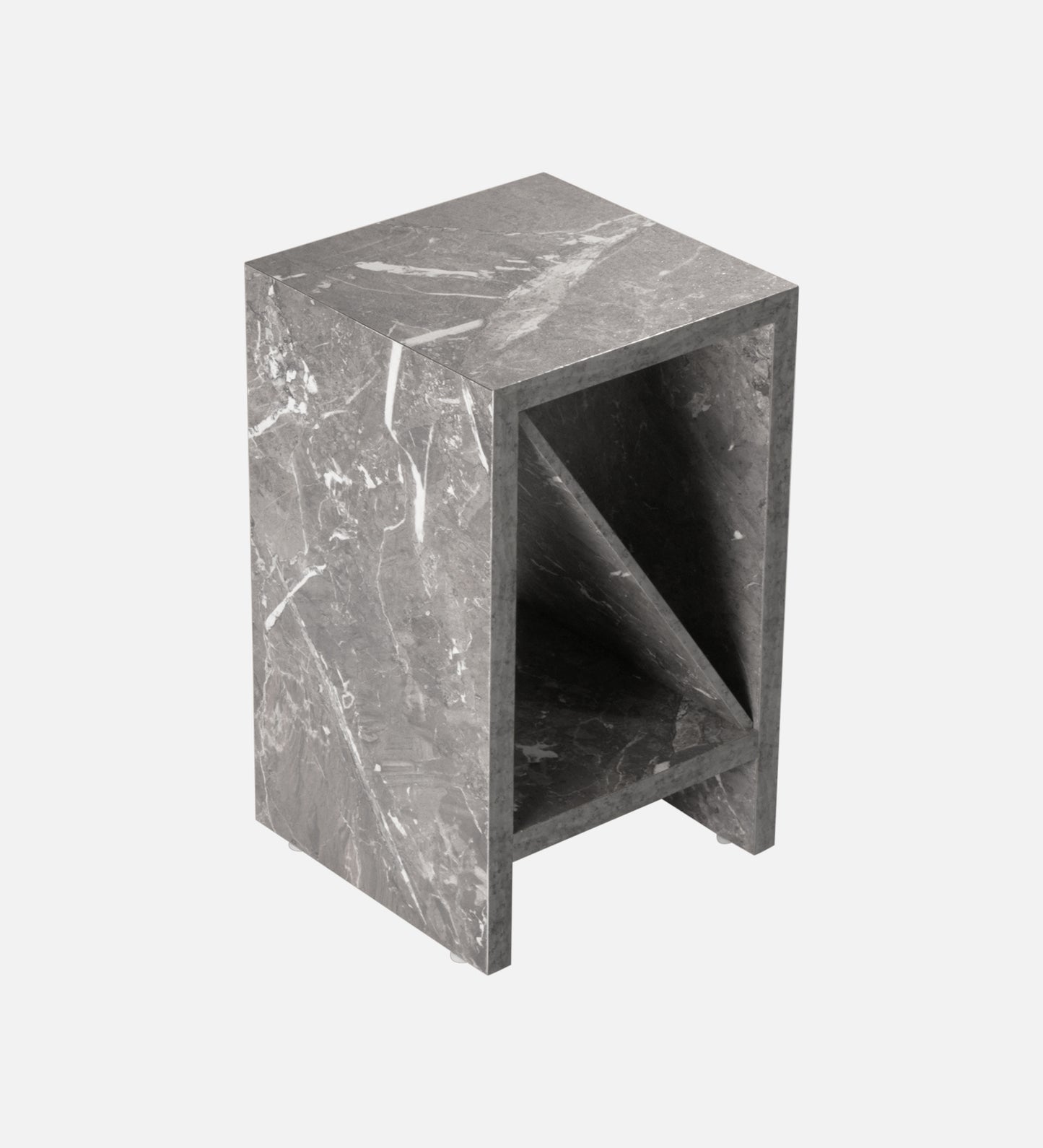Bevel - Side Table, Small Storage and Decor, End Table, Living and Bedroom Decor, Wooden Table
