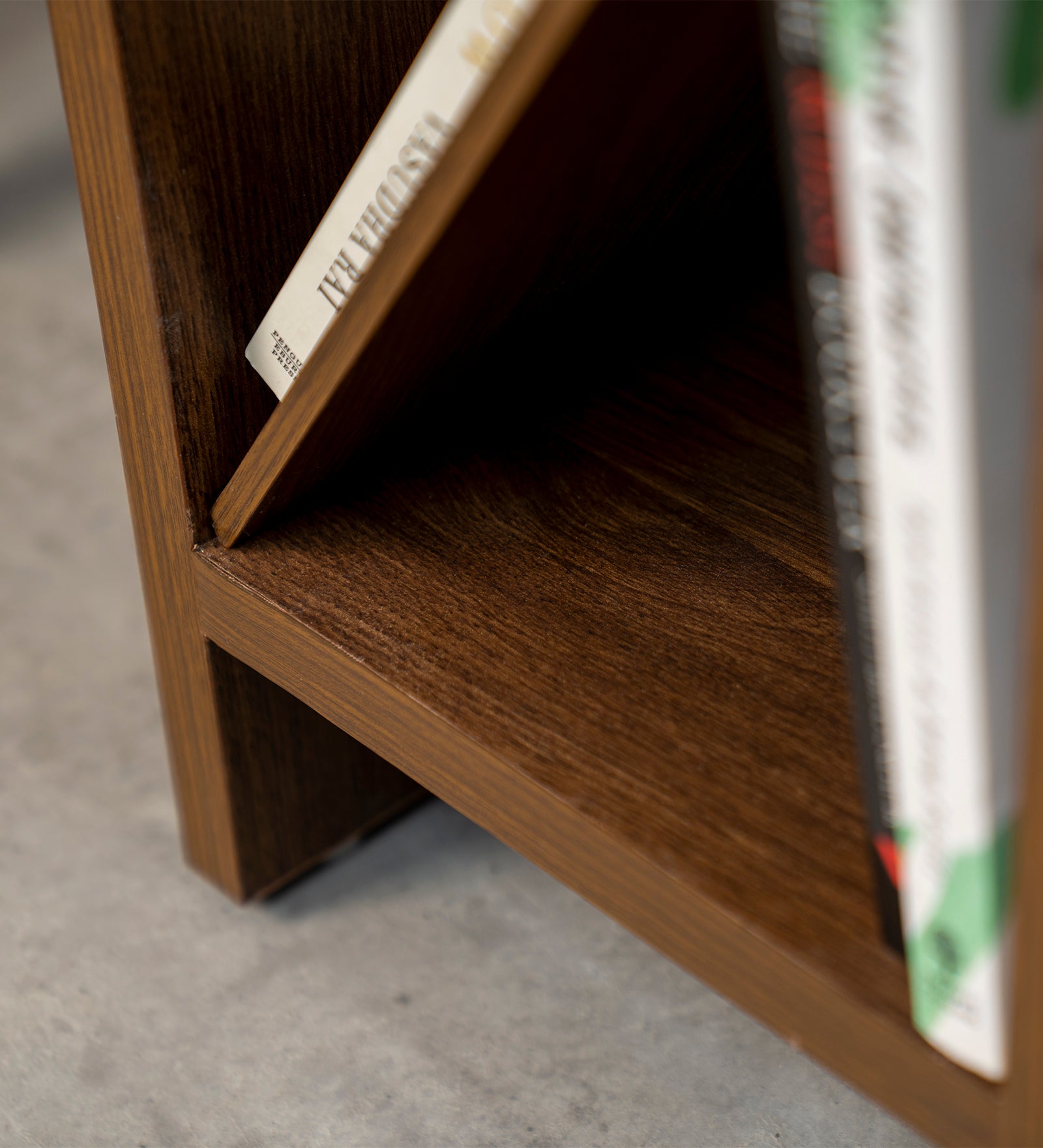 Bevel - Side Table, Small Storage and Decor, End Table, Living and Bedroom Decor, Wooden Table