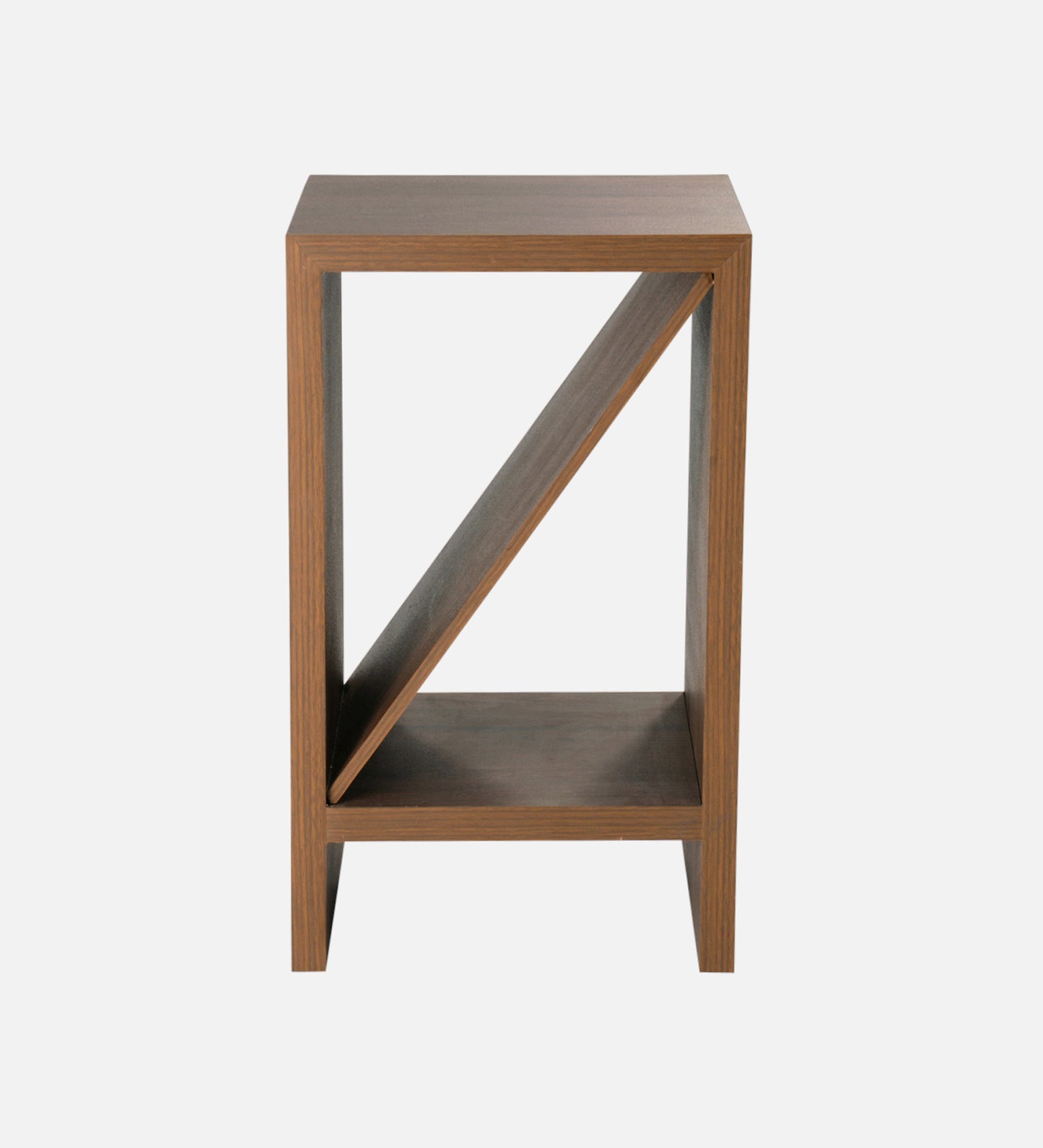 Bevel - Side Table, Small Storage and Decor, End Table, Living and Bedroom Decor, Wooden Table