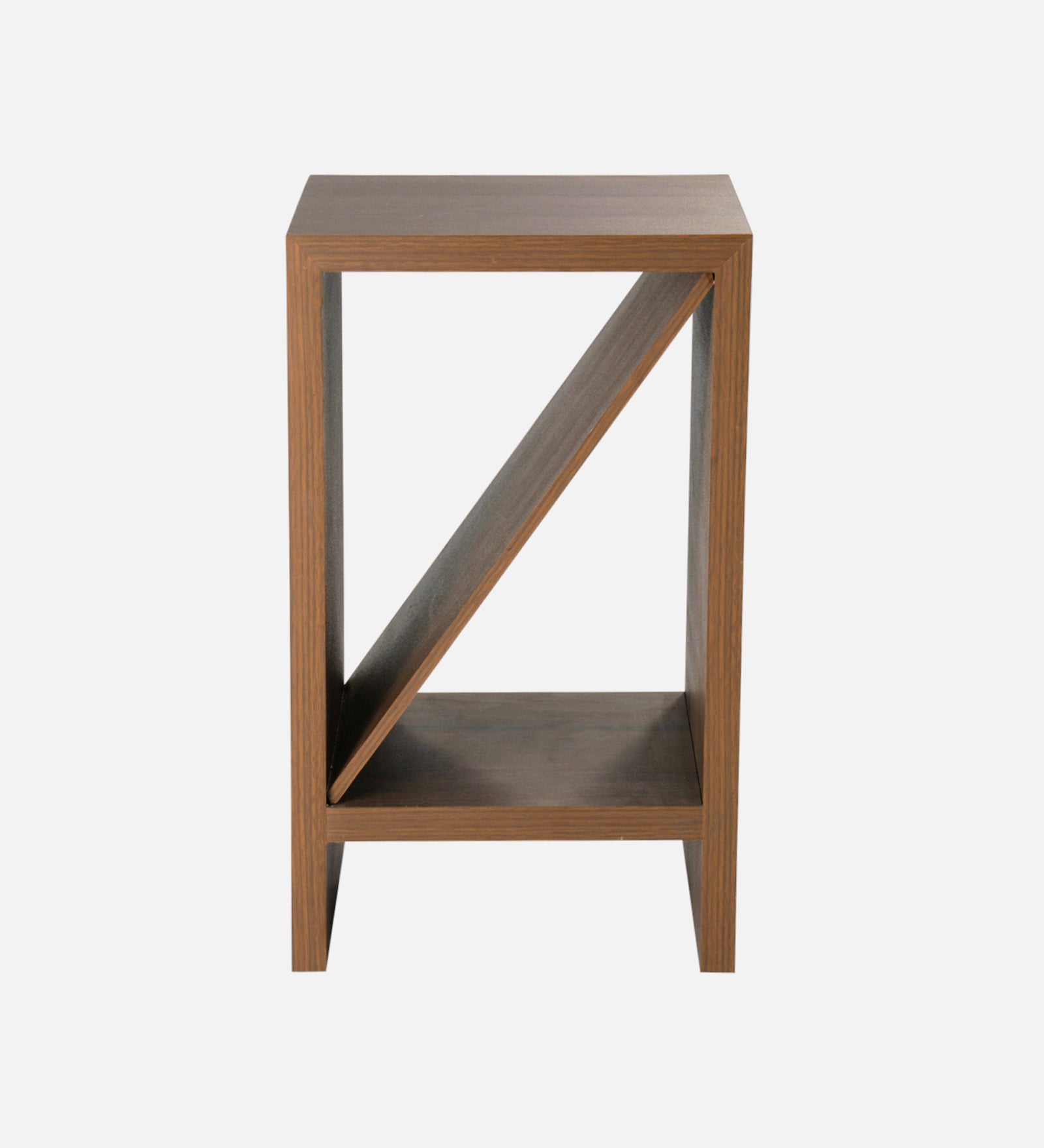 Bevel - Side Table, Small Storage and Decor, End Table, Living and Bedroom Decor, Wooden Table