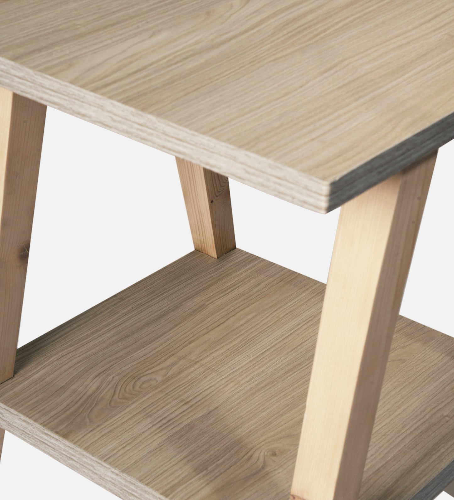 Trapezium Incline Table- Side Table, Wooden End Table, Living Room Decor, Wooden Side Table, Living Room Table