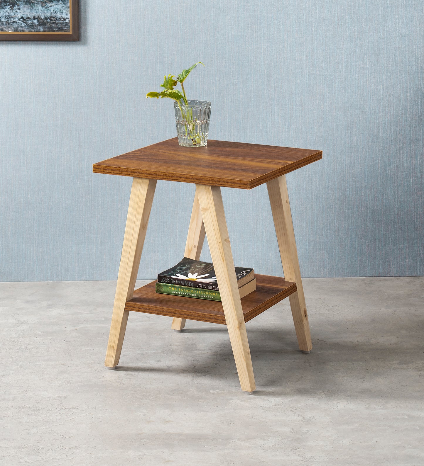 Trapezium Incline Table- Side Table, Wooden End Table, Living Room Decor, Wooden Side Table, Living Room Table