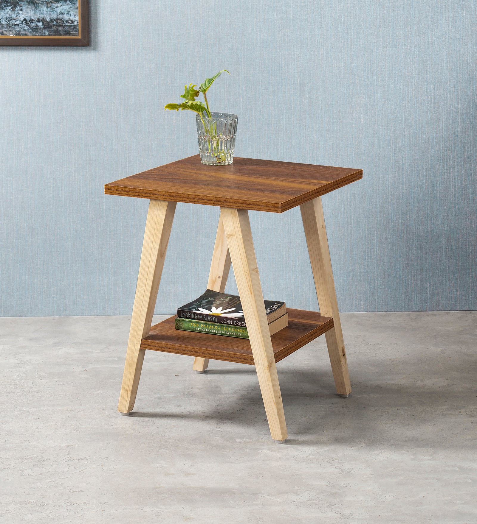 Trapezium Incline Table-  Side Table, Wooden End Table, Living Room Decor, Wooden Side Table, Living Room Table