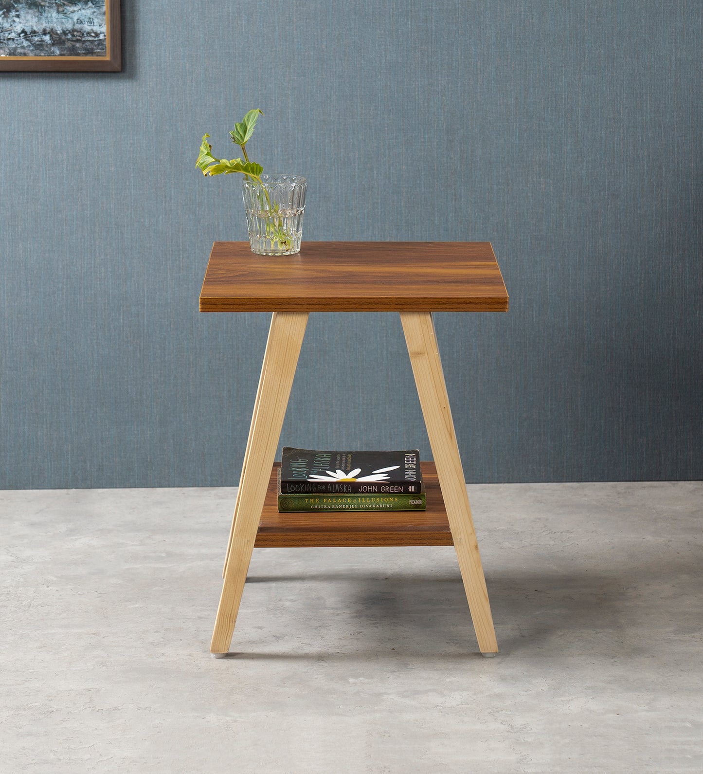 Trapezium Incline Table- Side Table, Wooden End Table, Living Room Decor, Wooden Side Table, Living Room Table