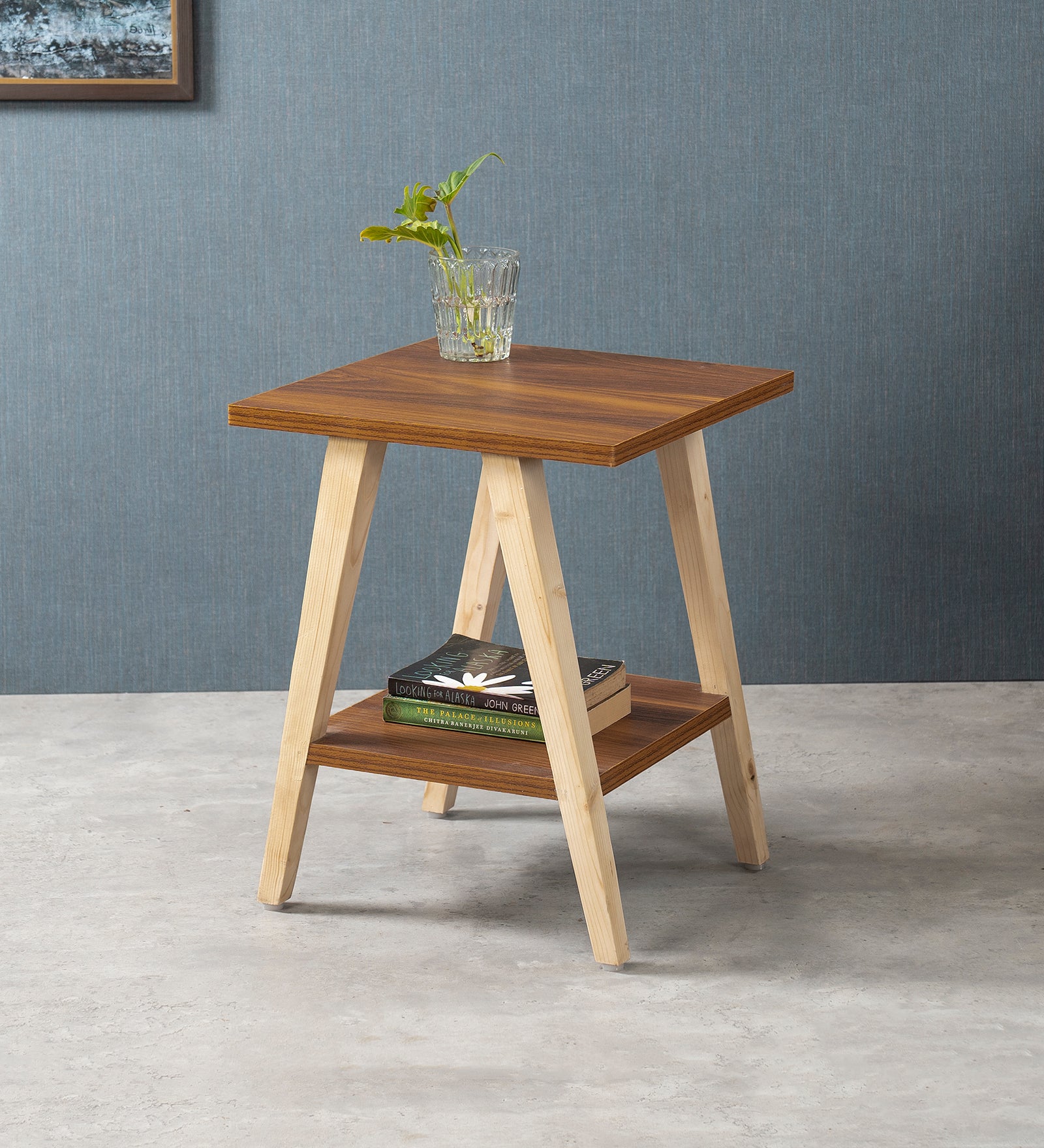 Trapezium Incline Table-  Side Table, Wooden End Table, Living Room Decor, Wooden Side Table, Living Room Table