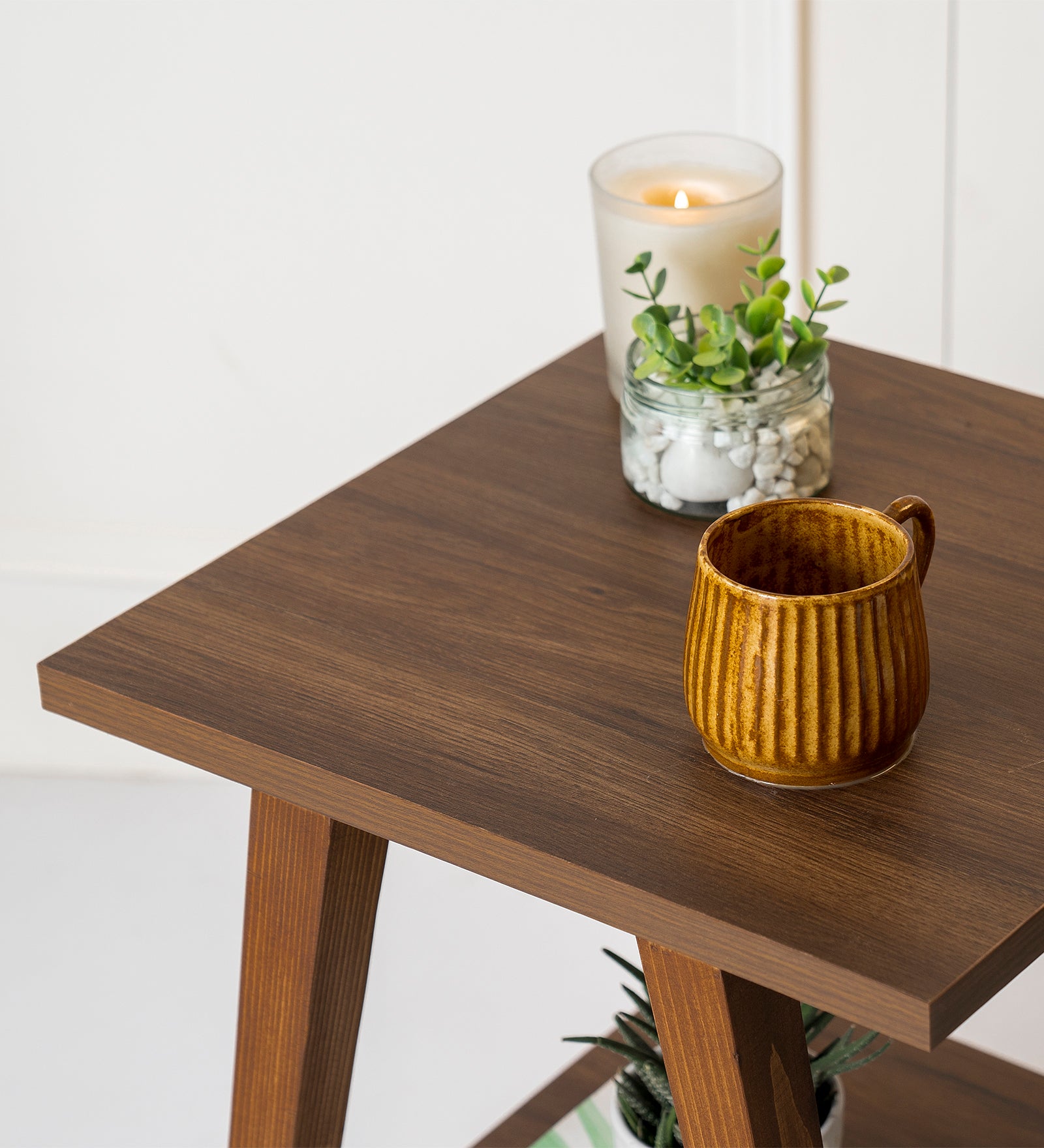 Trapezium Incline Table-  Side Table, Wooden End Table, Living Room Decor, Wooden Side Table, Living Room Table