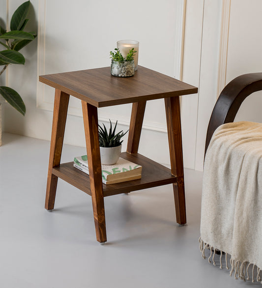 Trapezium Incline Table-  Side Table, Wooden End Table, Living Room Decor, Wooden Side Table, Living Room Table