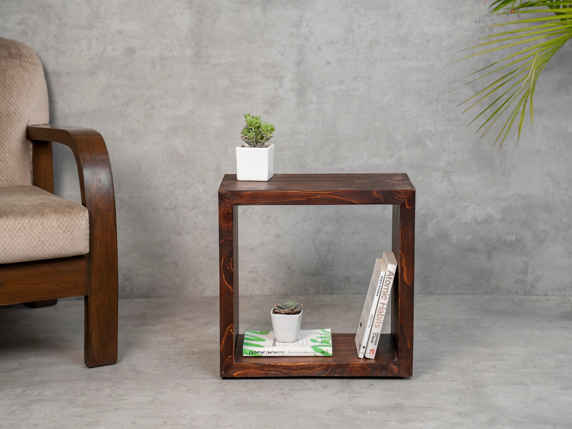 Side Table, Wooden End Table, Living Room Decor, Wooden Side Table, Living Room Table