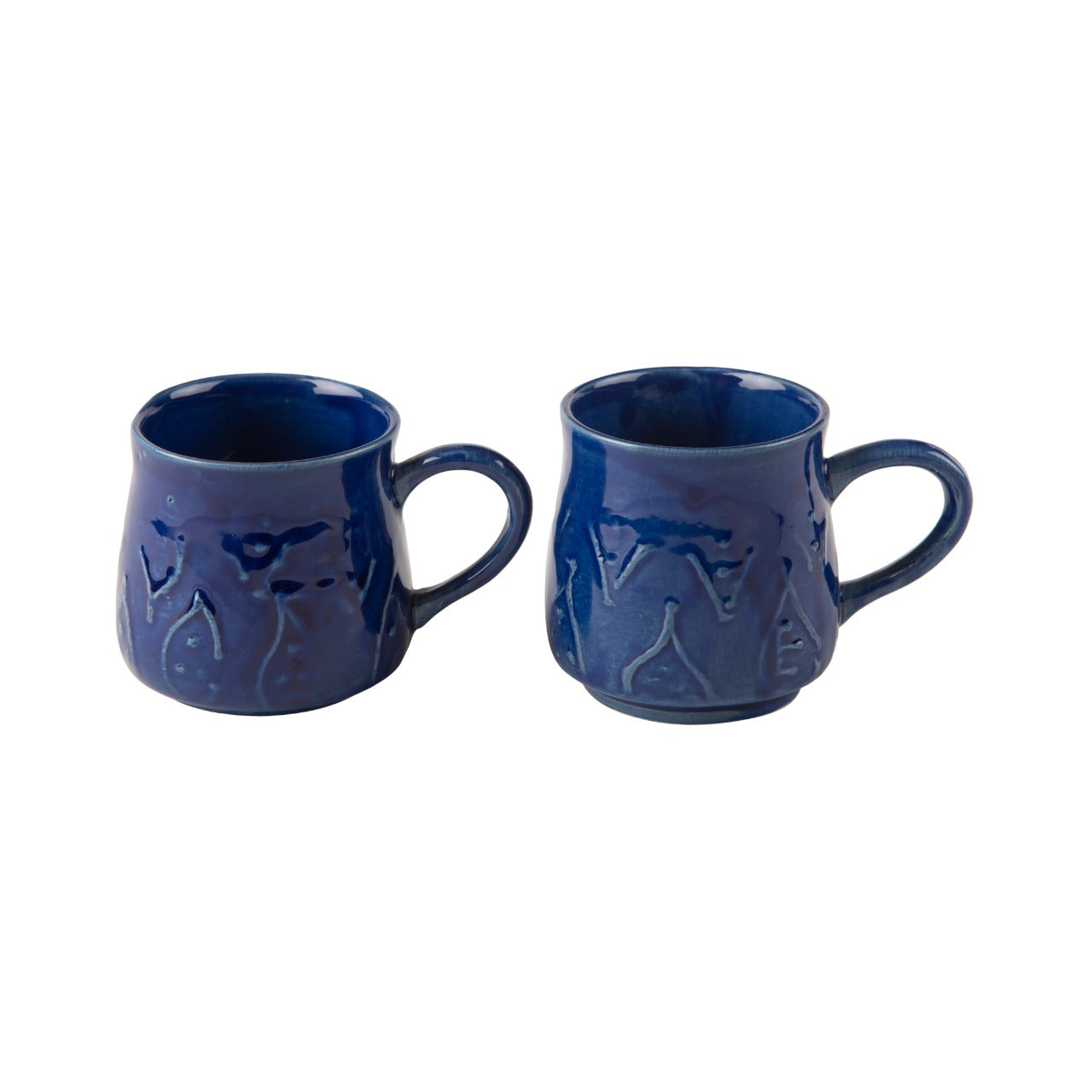 Blue Tea Mugs