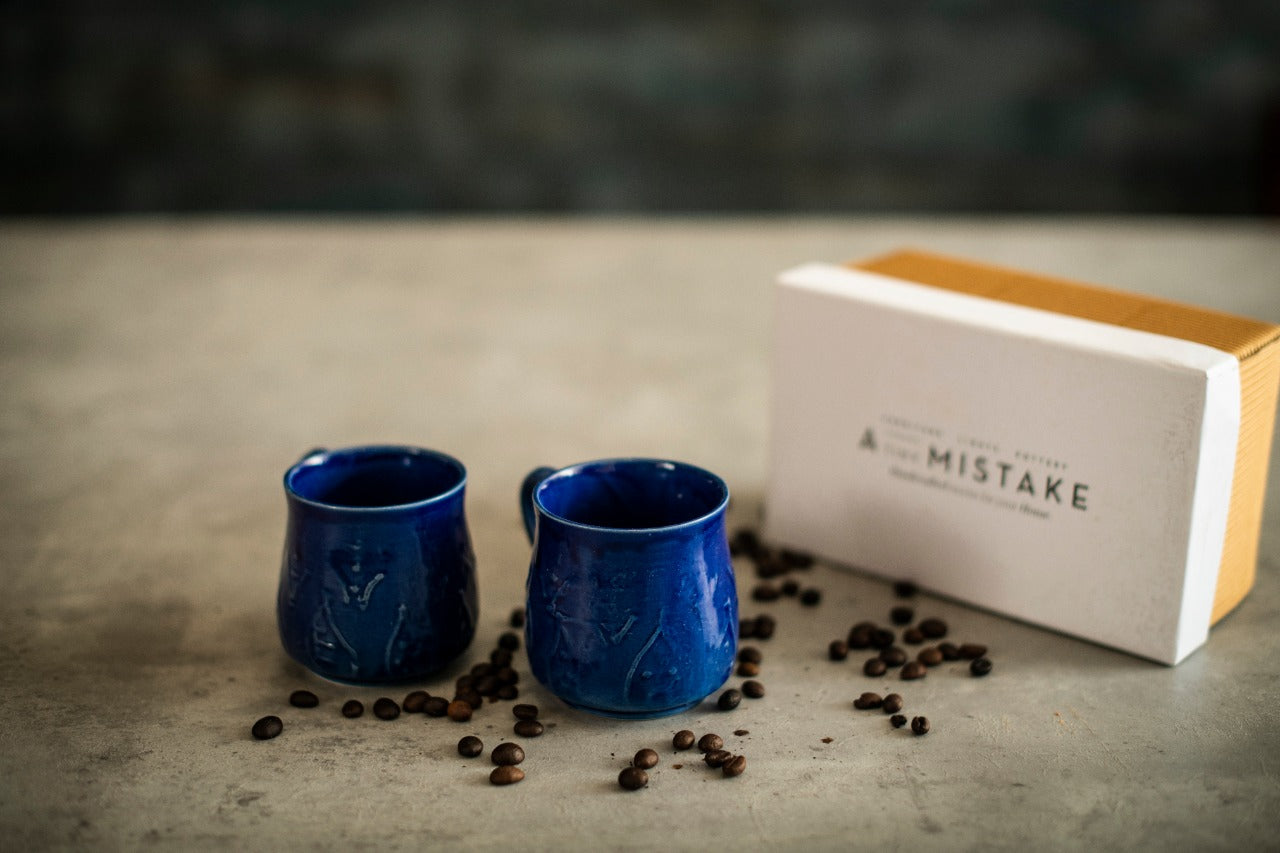 Blue Coffee Mugs