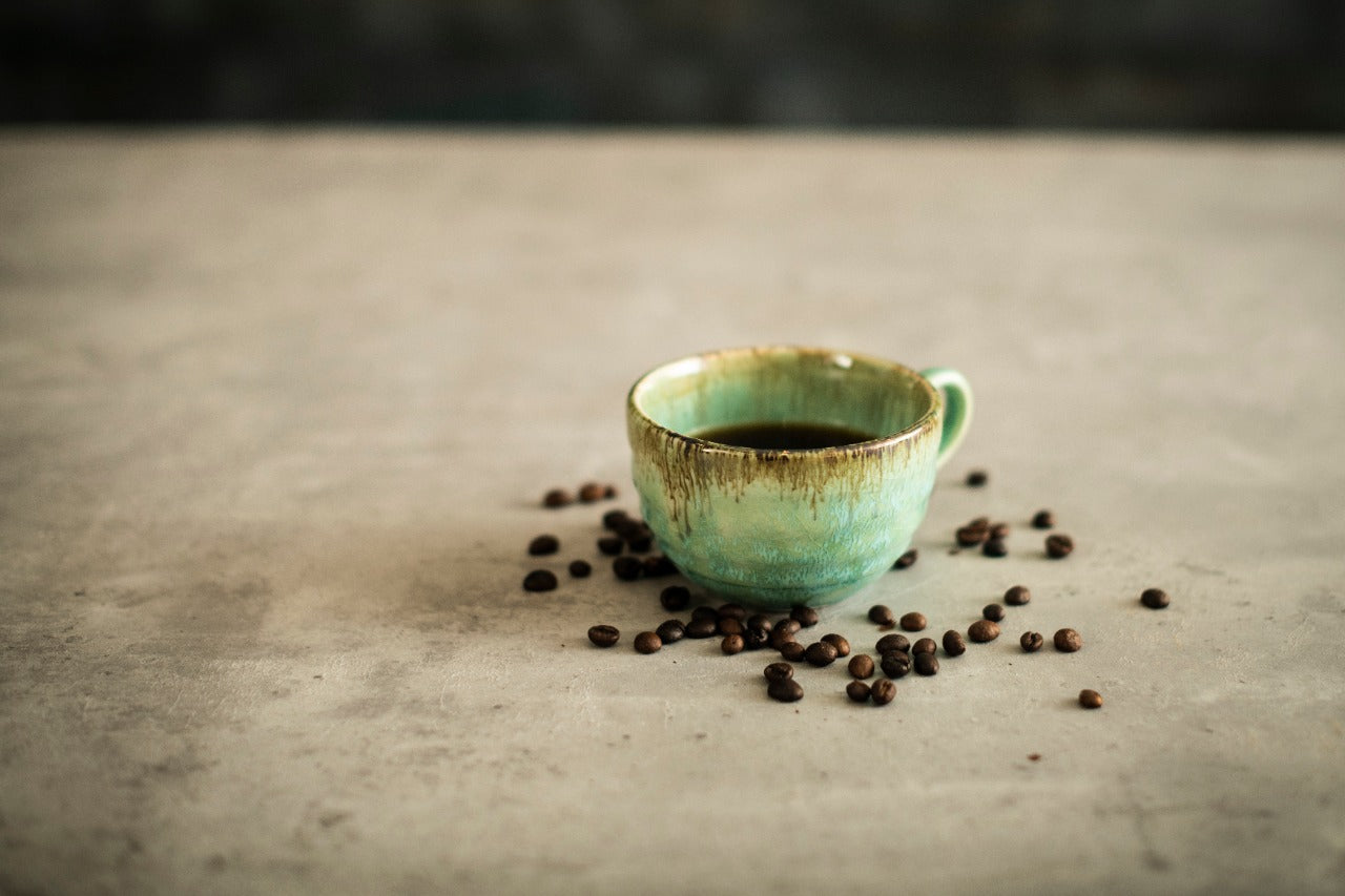 A Tiny Mistake Teal Hues Studio Ceramic Mugs Set of 2