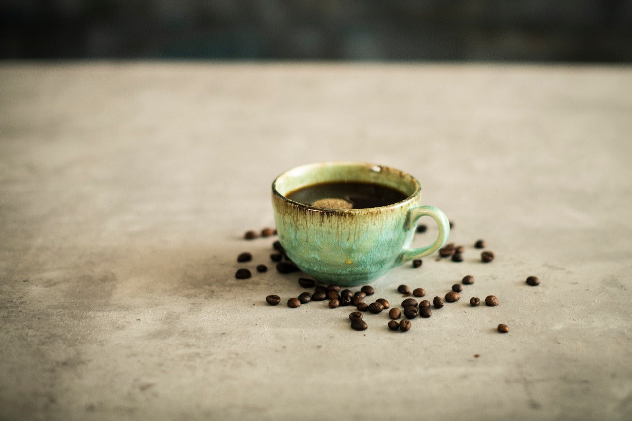 A Tiny Mistake Teal Hues Studio Ceramic Mugs Set of 2