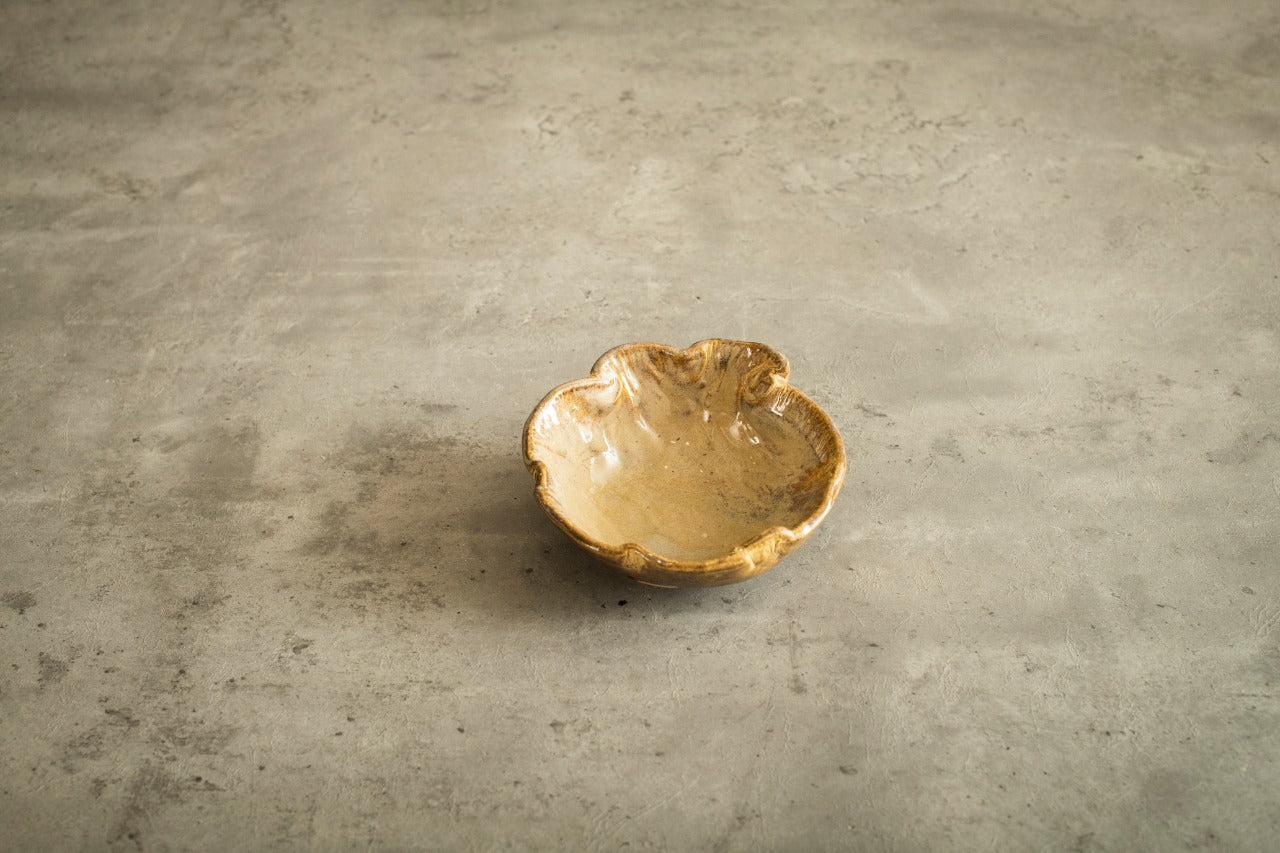 A Tiny Mistake Studio Ceramic Snack Bowl Creamy Pastel Hues, Nut Bowl