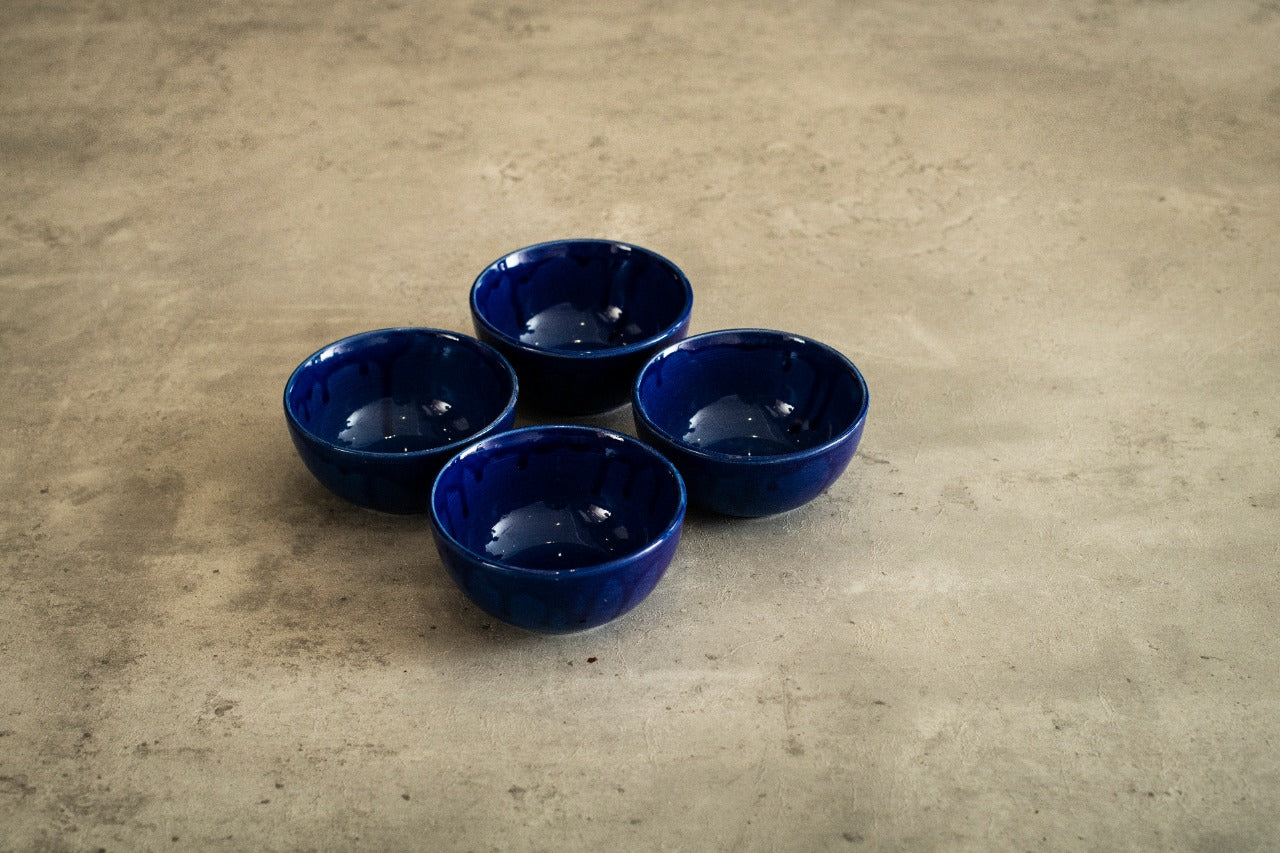 Blue Snack Bowl