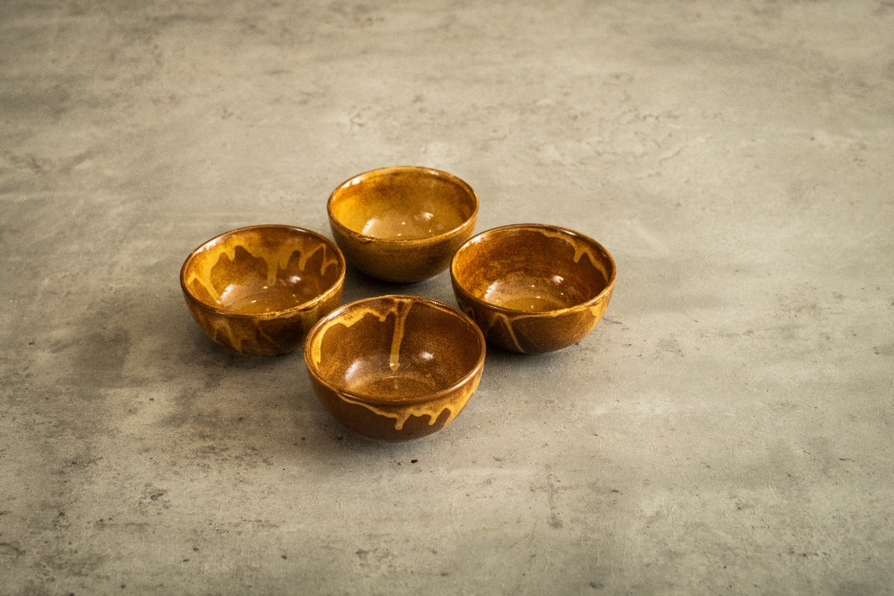 Mustard Snack Bowls