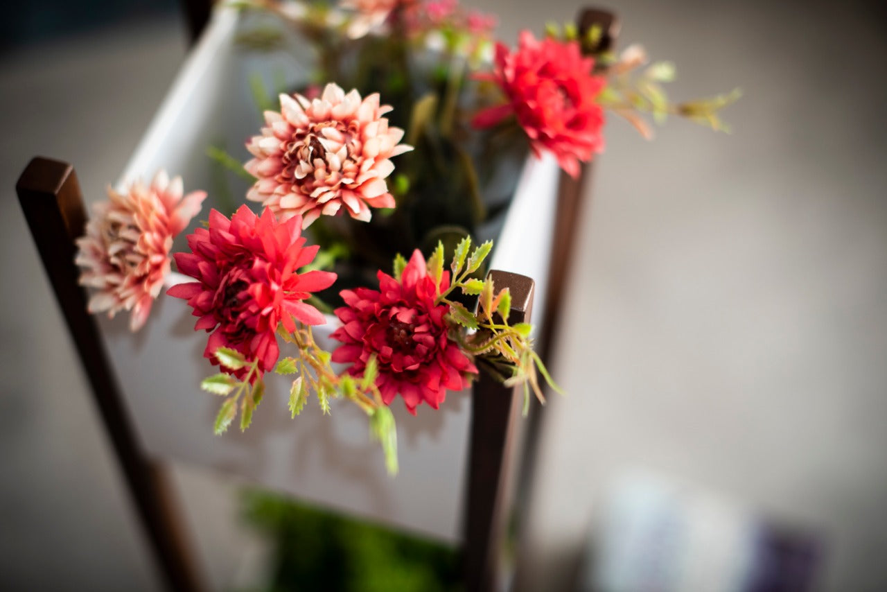 Wooden Planter Stand at Three Levels