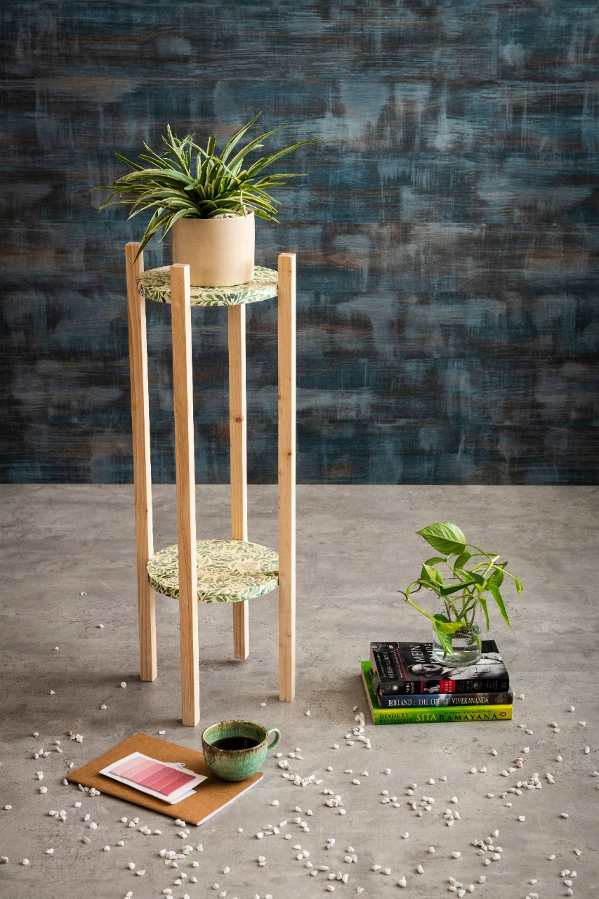 Wooden Planter Indoor Stand