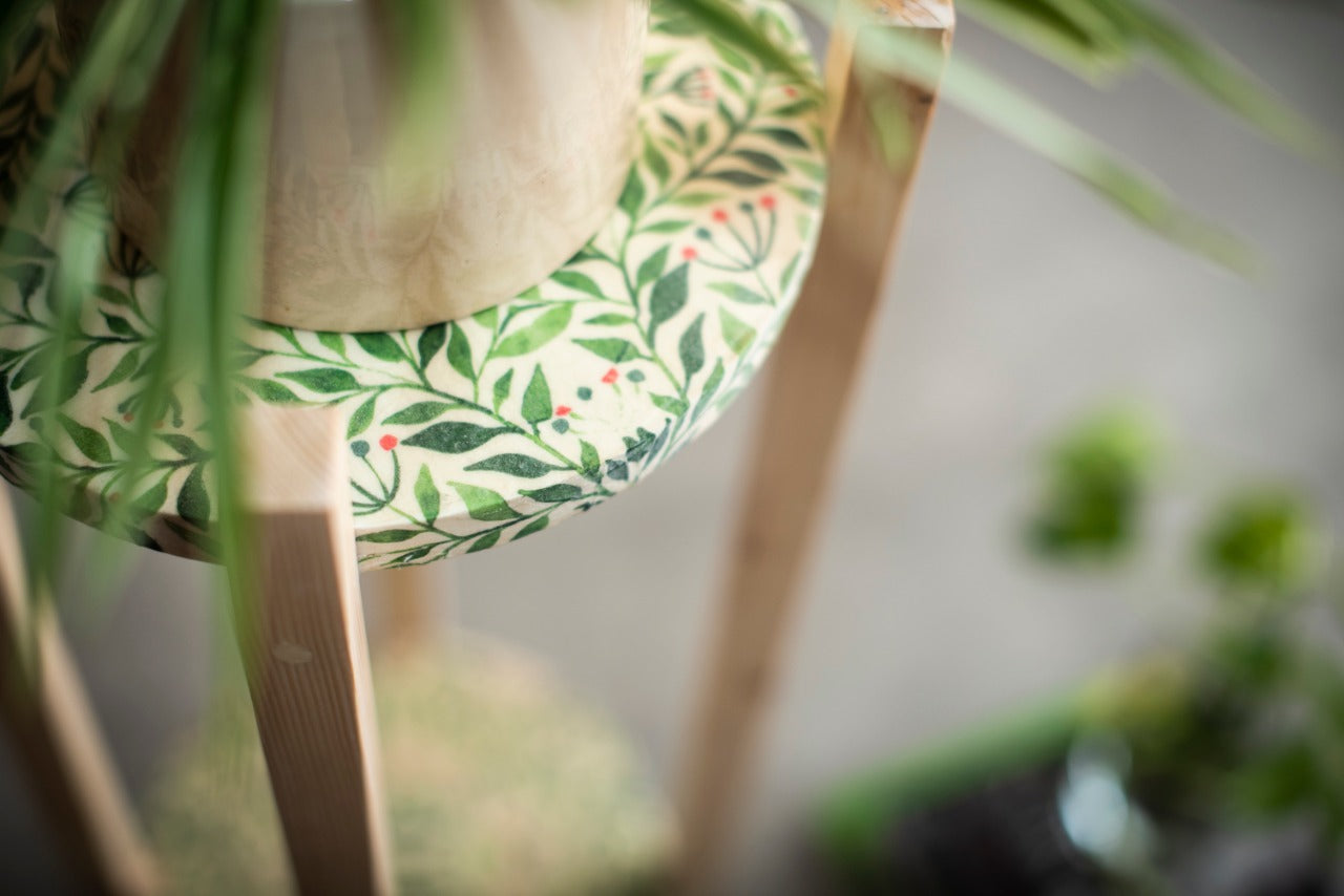 Wooden Planter Indoor Stand