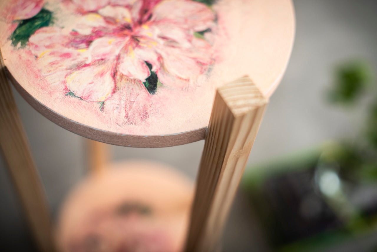 Wooden Planter Indoor Stand