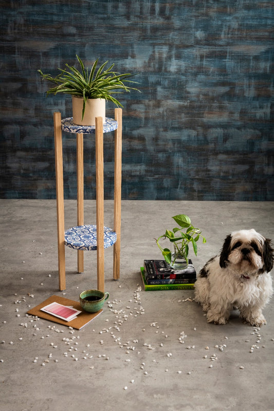 Wooden Planter Indoor Stand